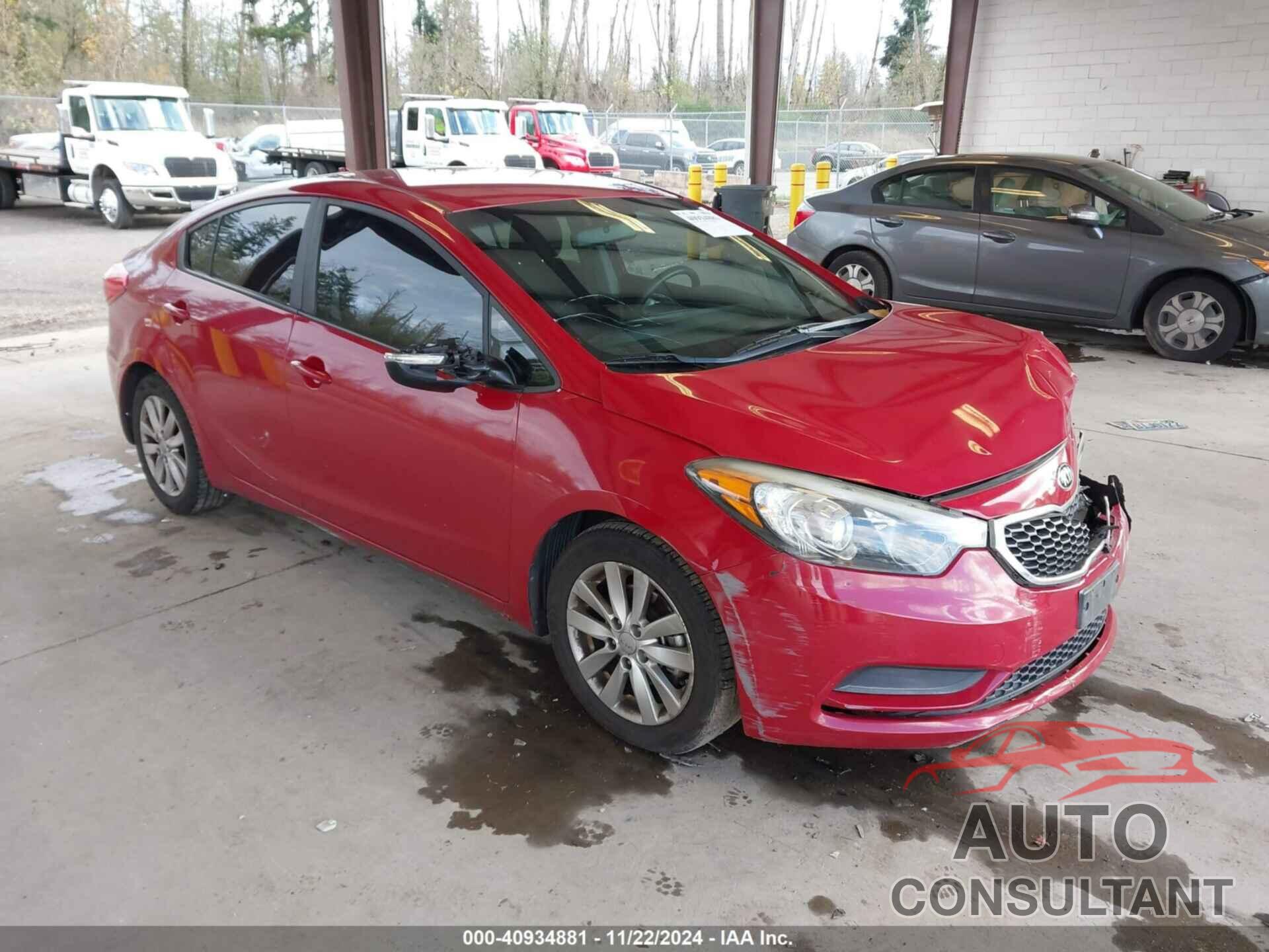 KIA FORTE 2015 - KNAFX4A66F5415025