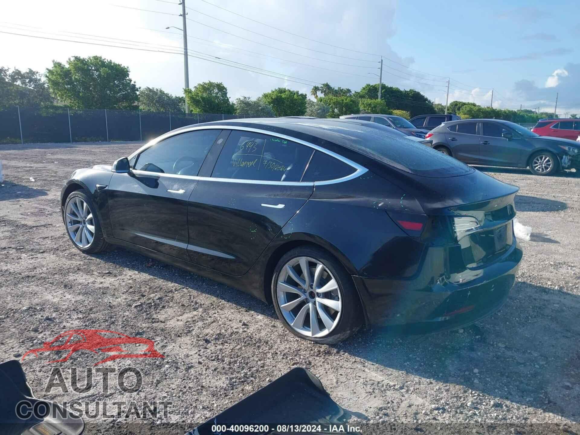 TESLA MODEL 3 2018 - 5YJ3E1EA8JF048466