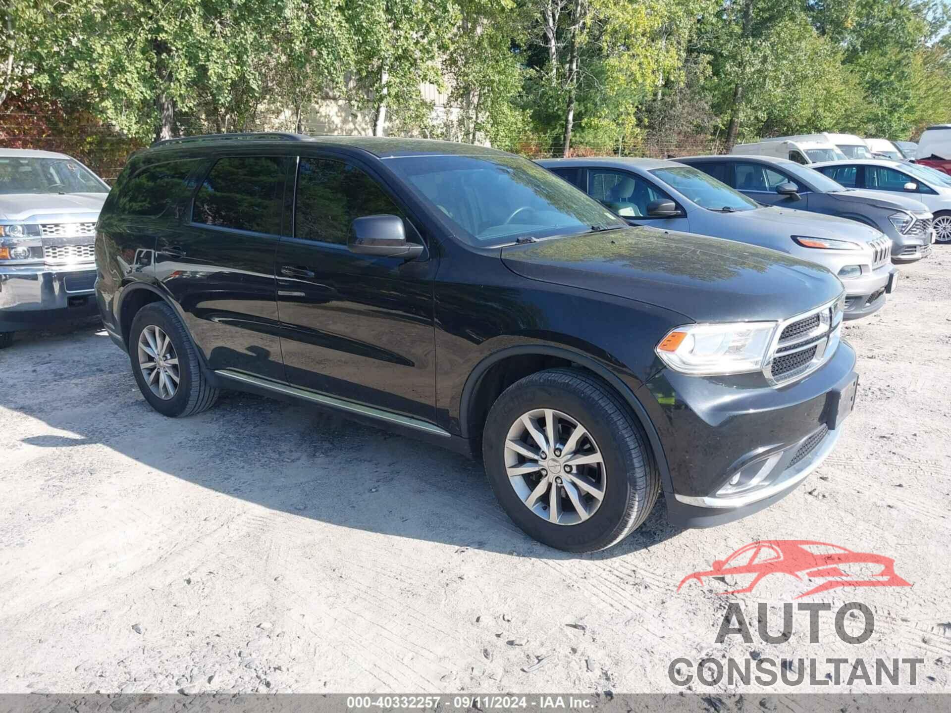 DODGE DURANGO 2016 - 1C4RDJAG4GC449140