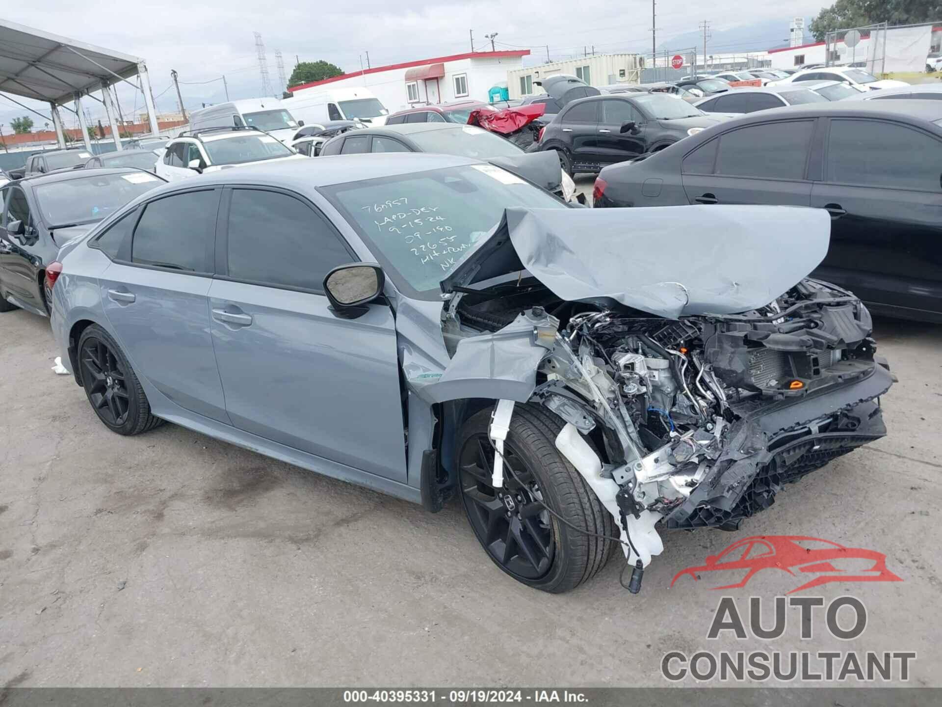 HONDA CIVIC 2025 - 2HGFE2F5XSH507076