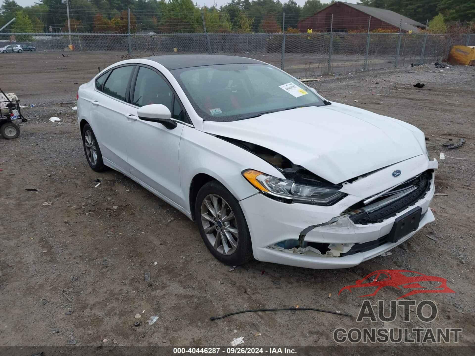 FORD FUSION 2017 - 3FA6P0H75HR318219