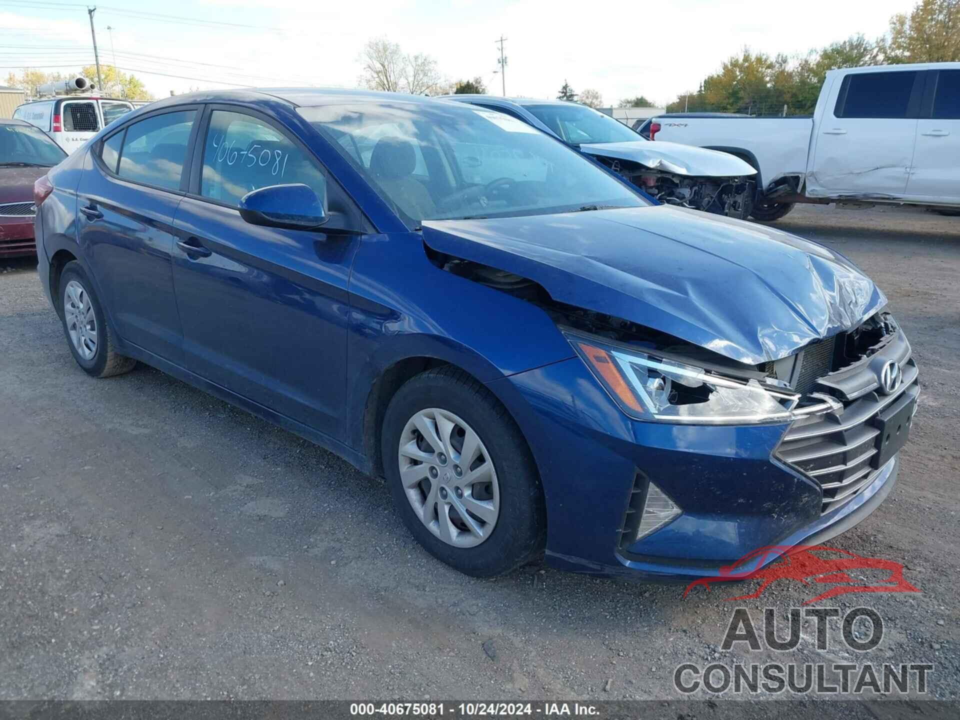 HYUNDAI ELANTRA 2020 - 5NPD74LFXLH520718