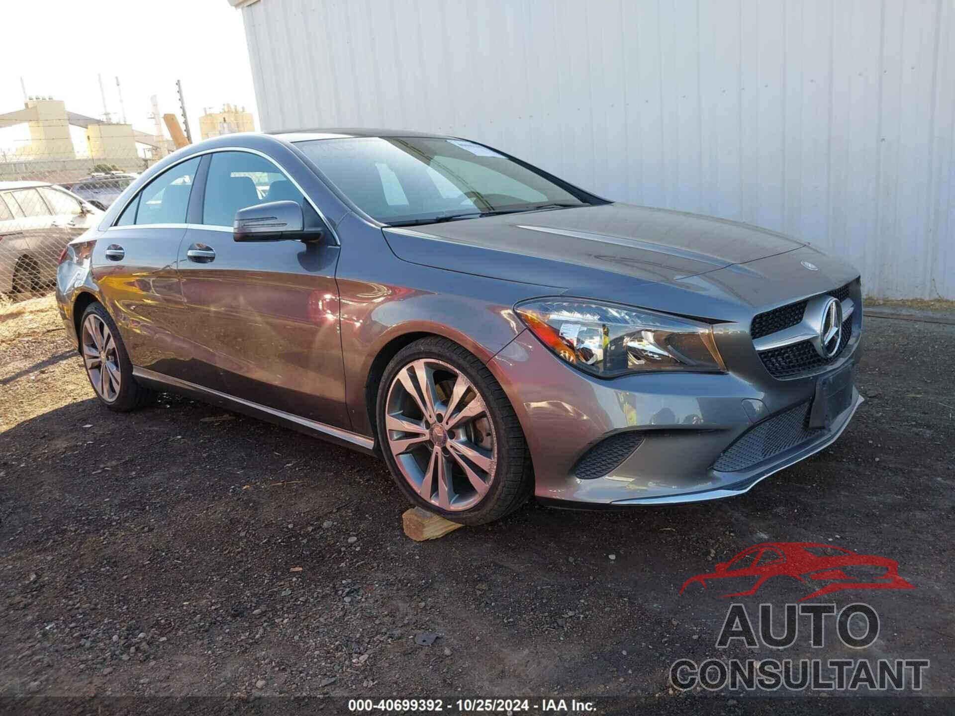 MERCEDES-BENZ CLA 250 2017 - WDDSJ4EB2HN398338