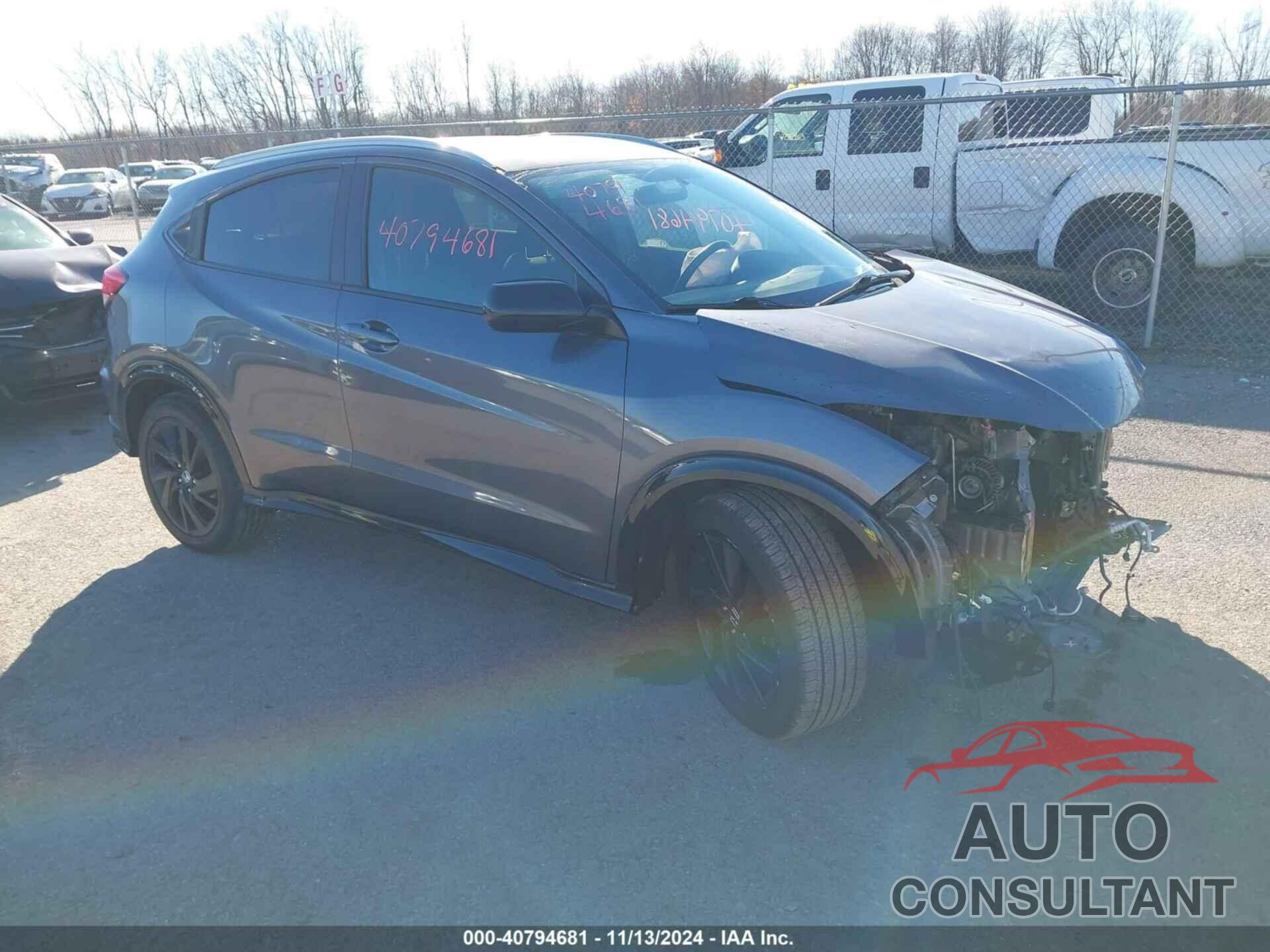 HONDA HR-V 2021 - 3CZRU6H1XMM706661