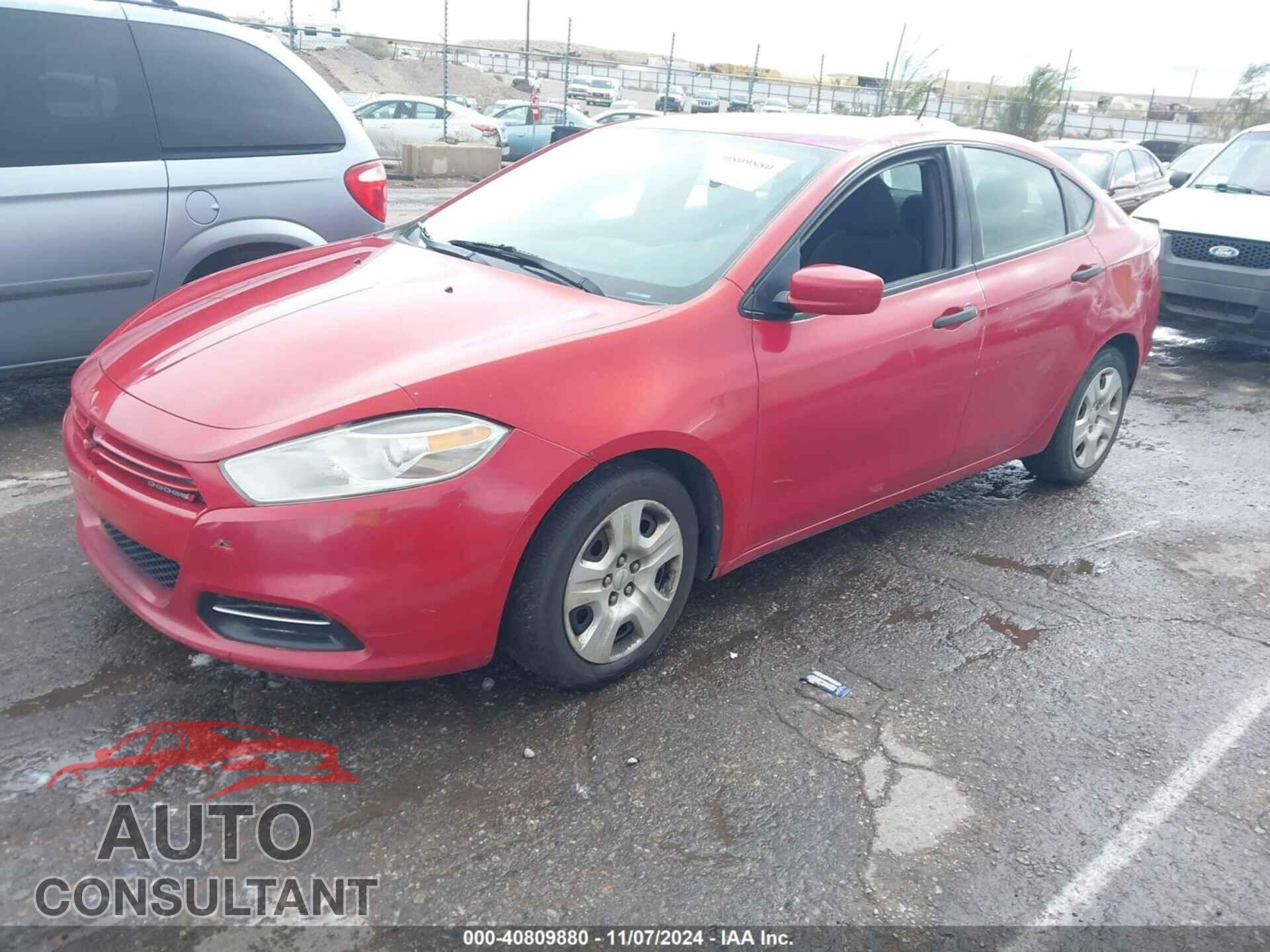 DODGE DART 2013 - 1C3CDFAA7DD197943