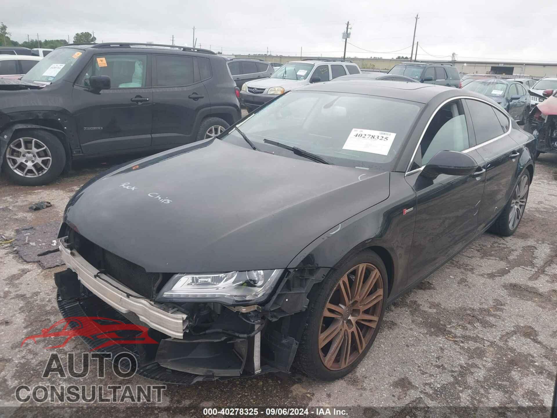 AUDI A7 2012 - WAUSGAFC8CN002238