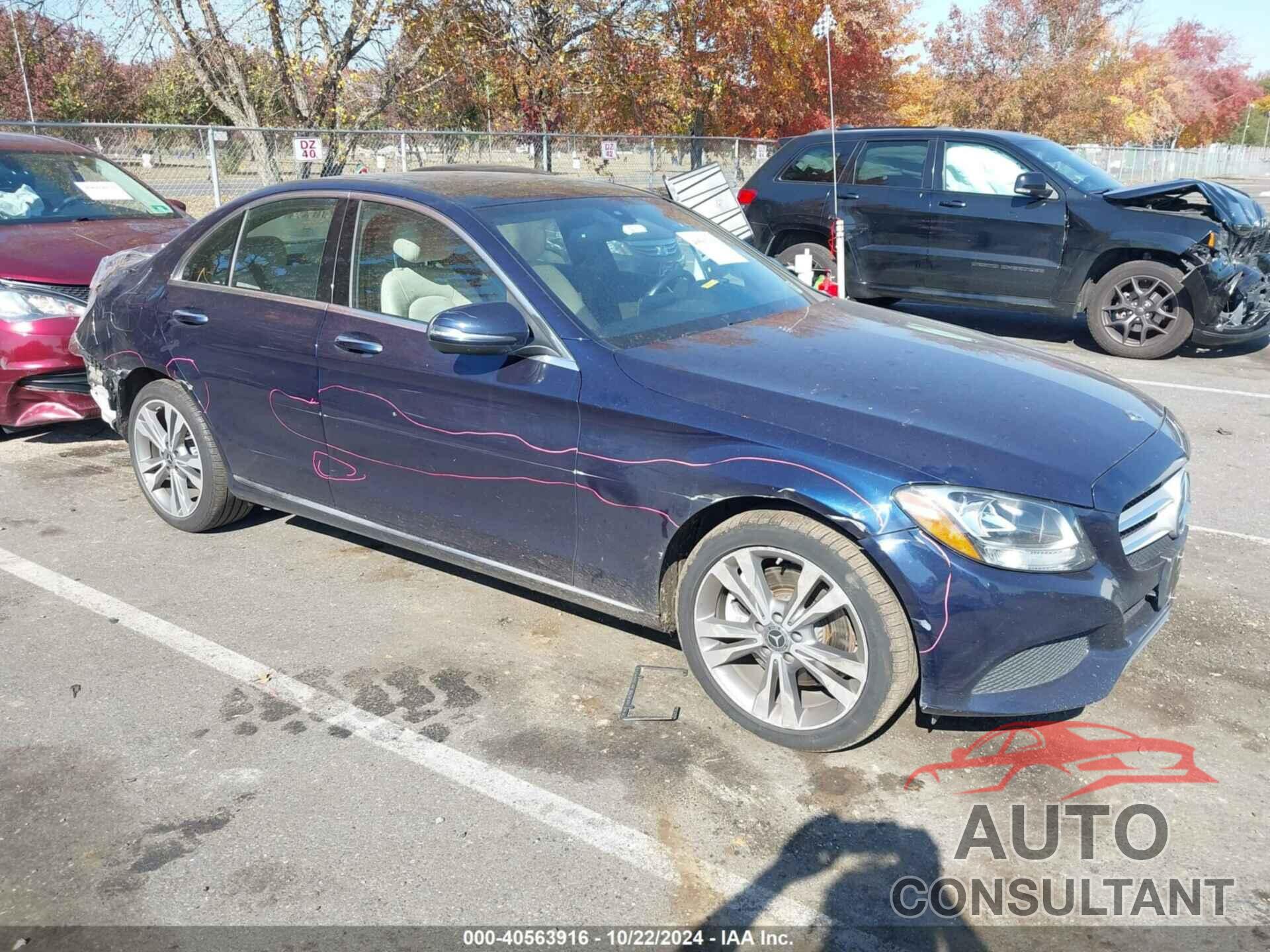 MERCEDES-BENZ C 300 2018 - WDDWF4KB2JR418884