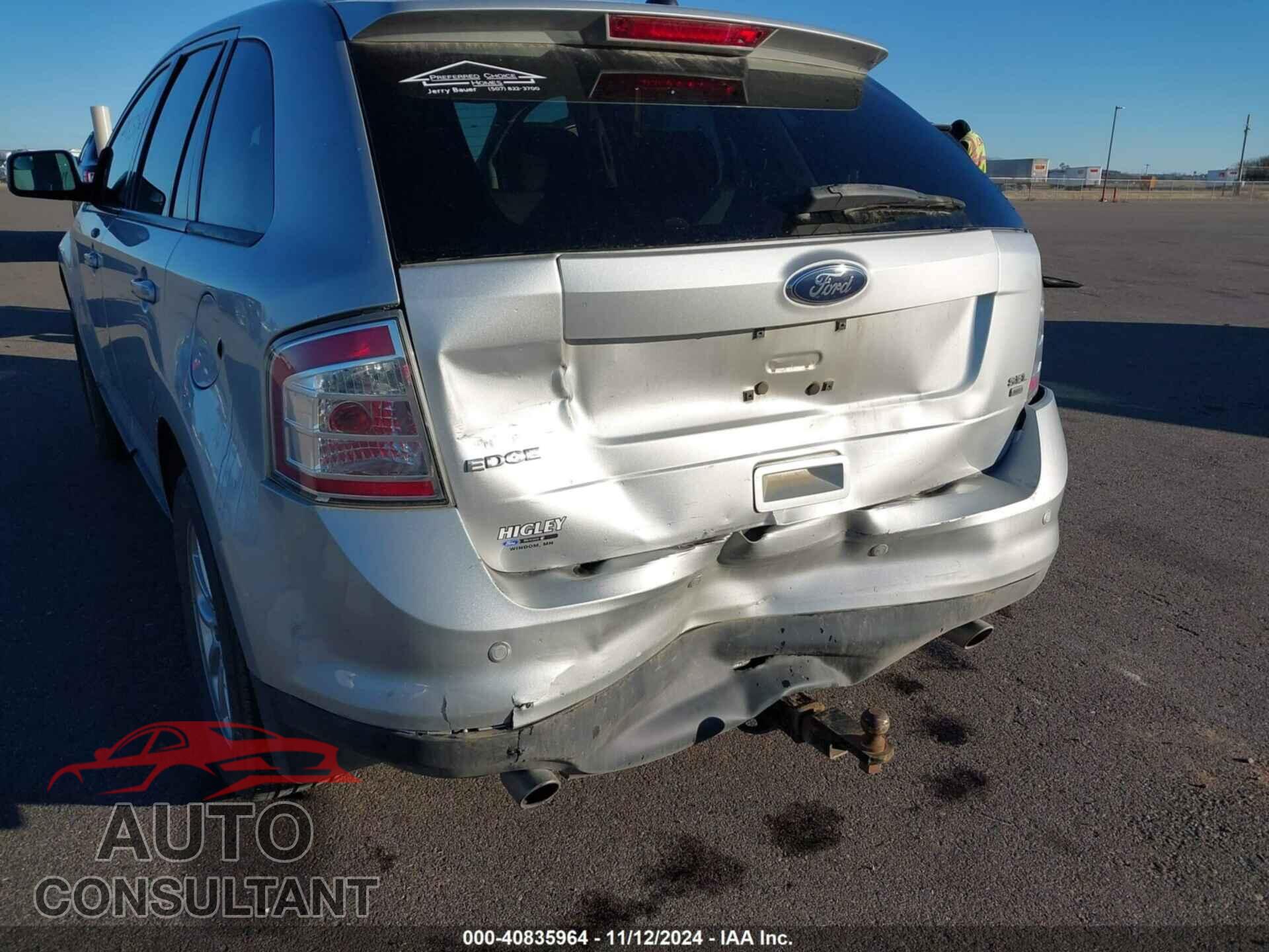 FORD EDGE 2009 - 2FMDK48C29BA92236