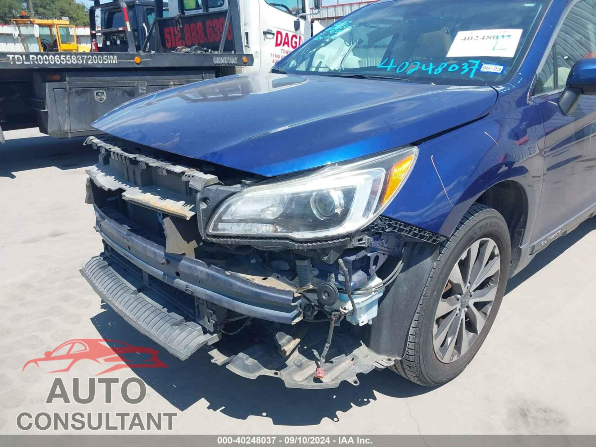 SUBARU OUTBACK 2017 - 4S4BSANC0H3359611