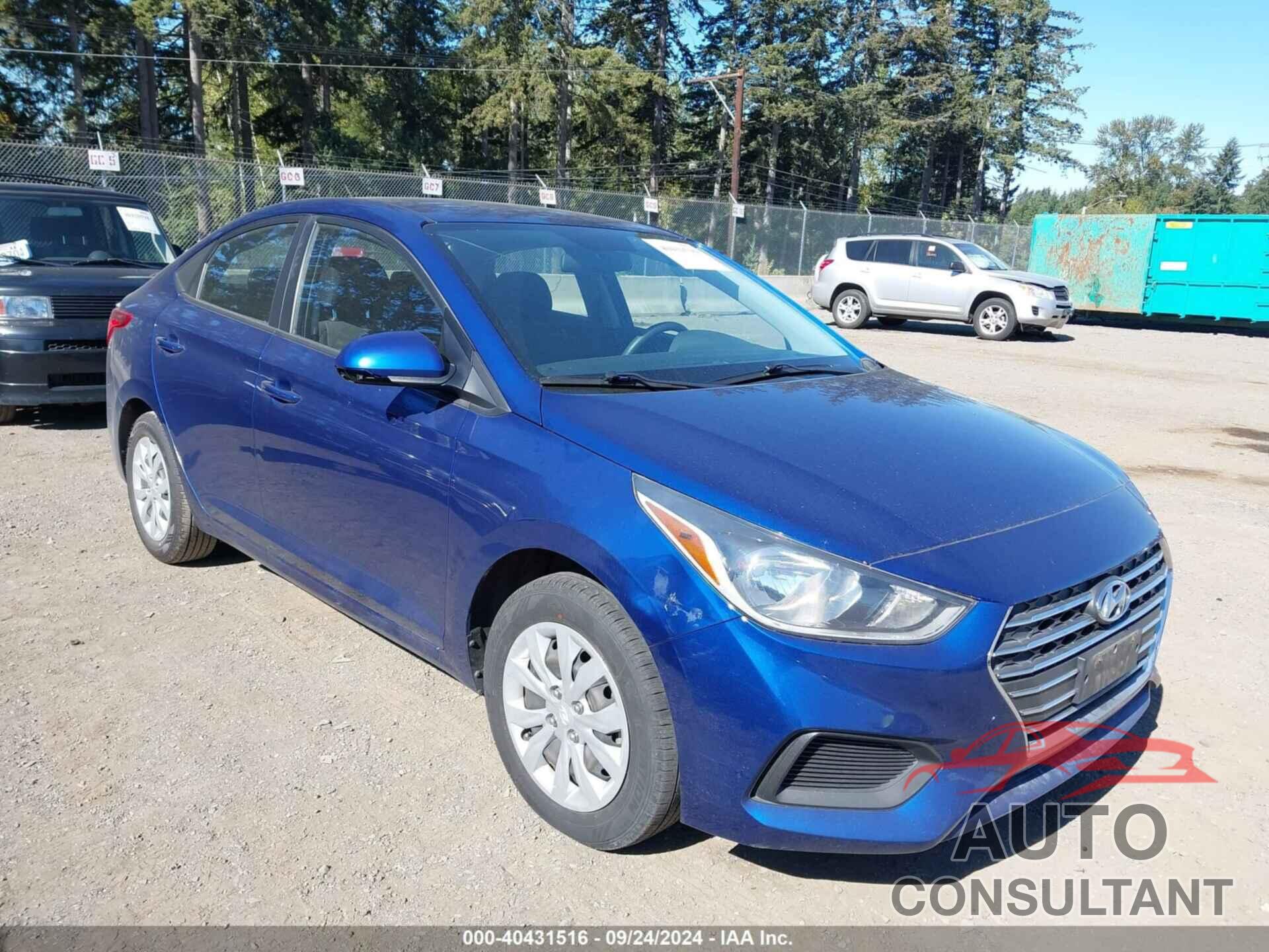 HYUNDAI ACCENT 2019 - 3KPC24A32KE055485