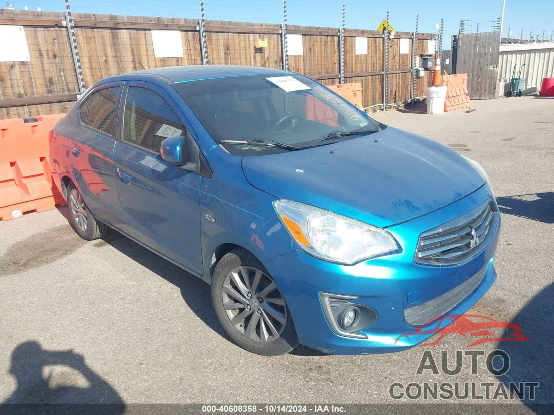 MITSUBISHI MIRAGE G4 2017 - ML32F4FJ7HHF14820