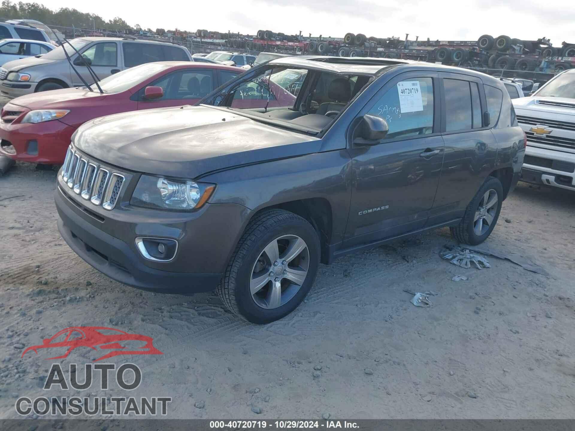 JEEP COMPASS 2017 - 1C4NJDEB6HD137257