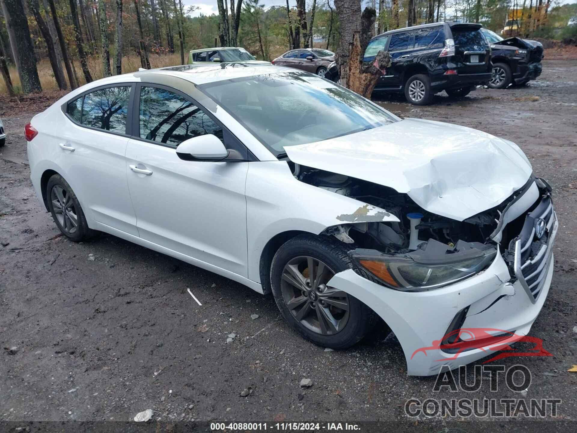 HYUNDAI ELANTRA 2017 - 5NPD84LFXHH150455