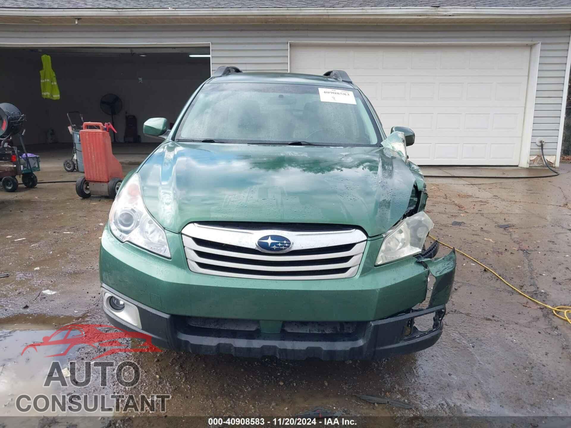 SUBARU OUTBACK 2010 - 4S4BRBCC7A3341326