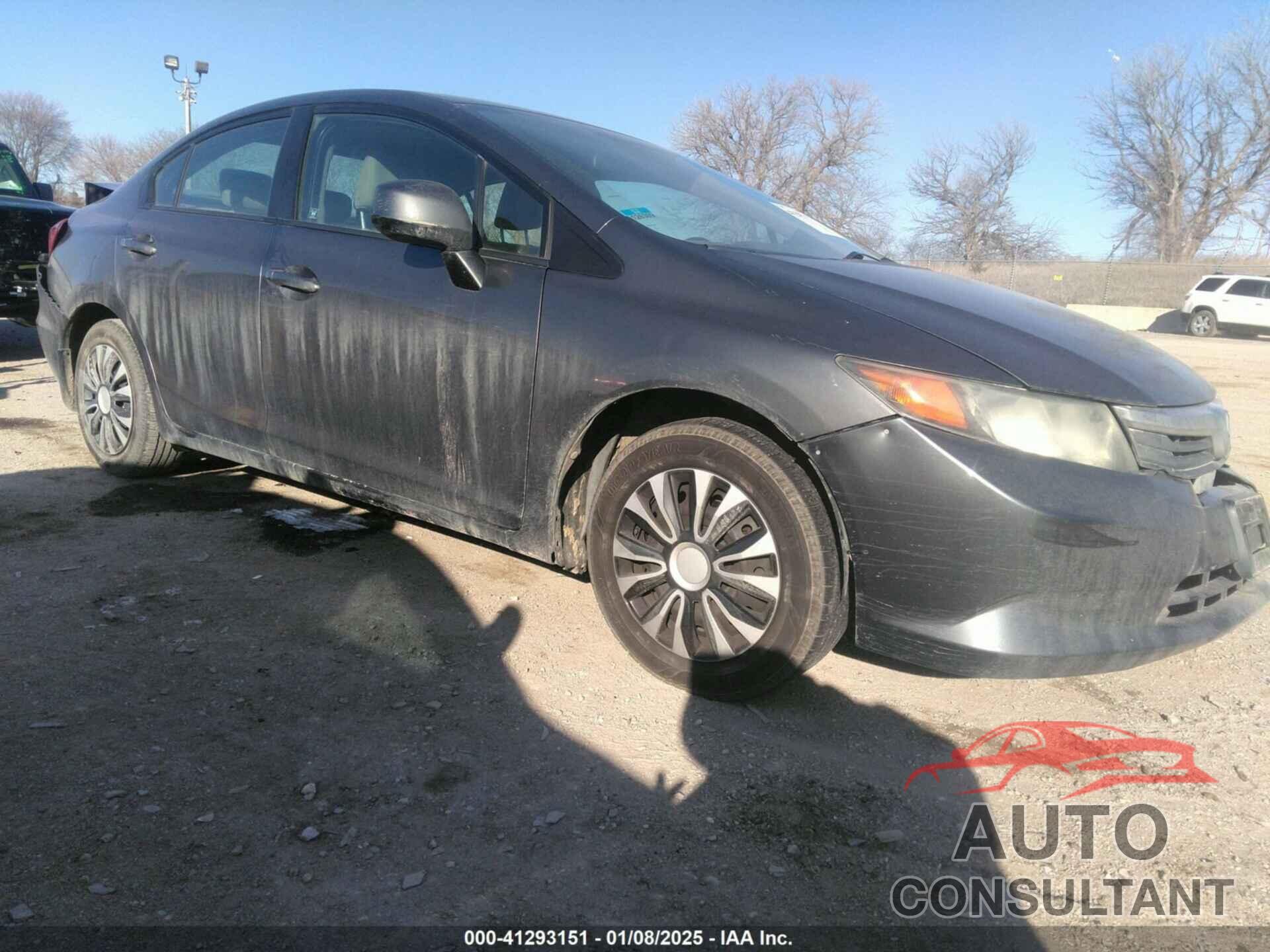 HONDA CIVIC SDN 2012 - 2HGFB2F51CH605908