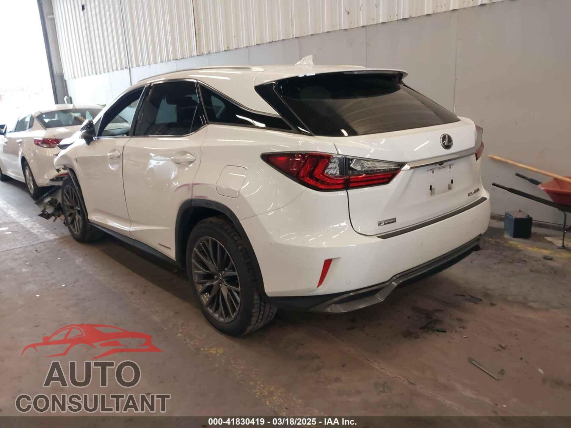 LEXUS RX 450H 2016 - 2T2BGMCA1GC004487
