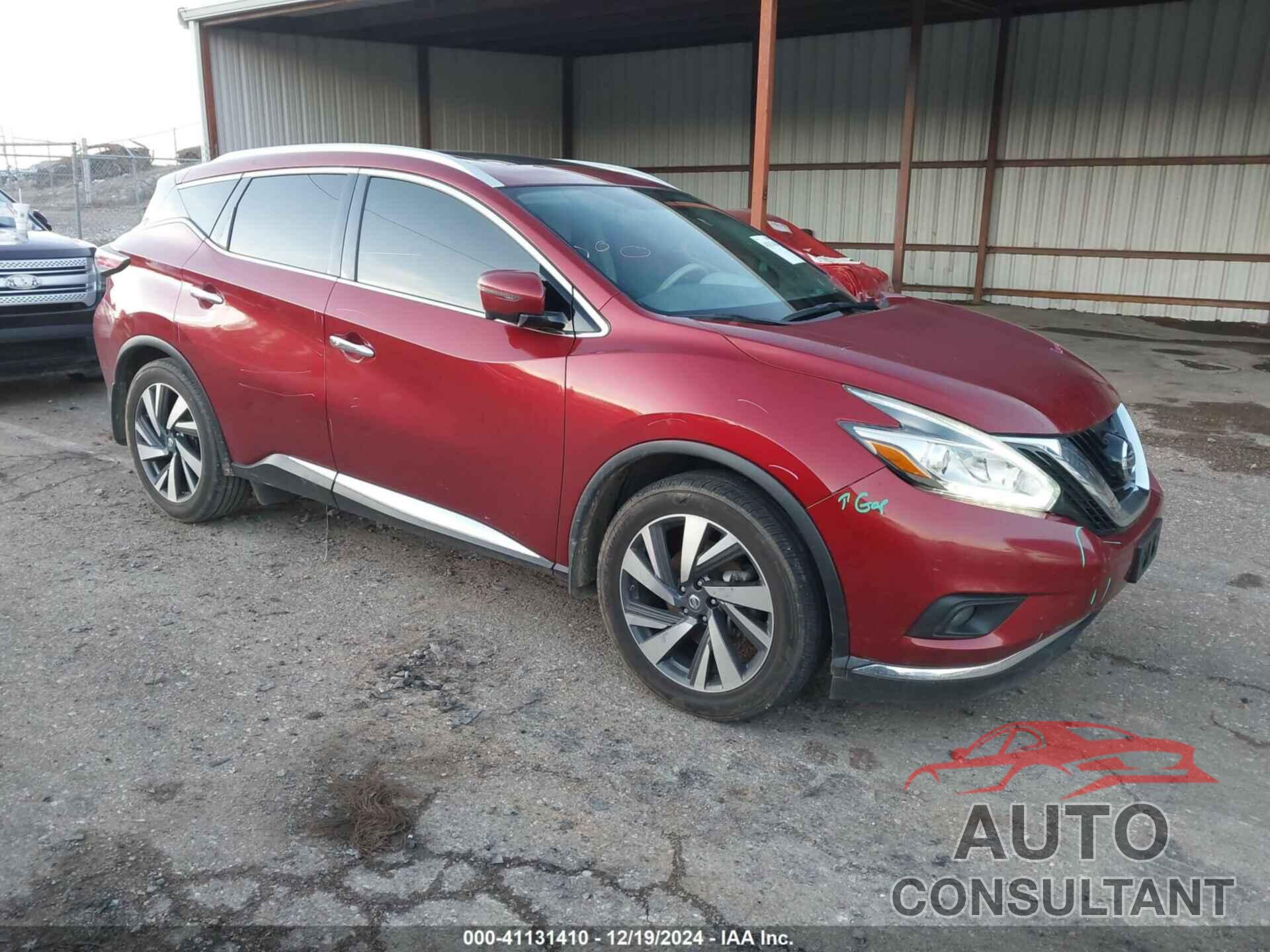 NISSAN MURANO 2017 - 5N1AZ2MG7HN148959