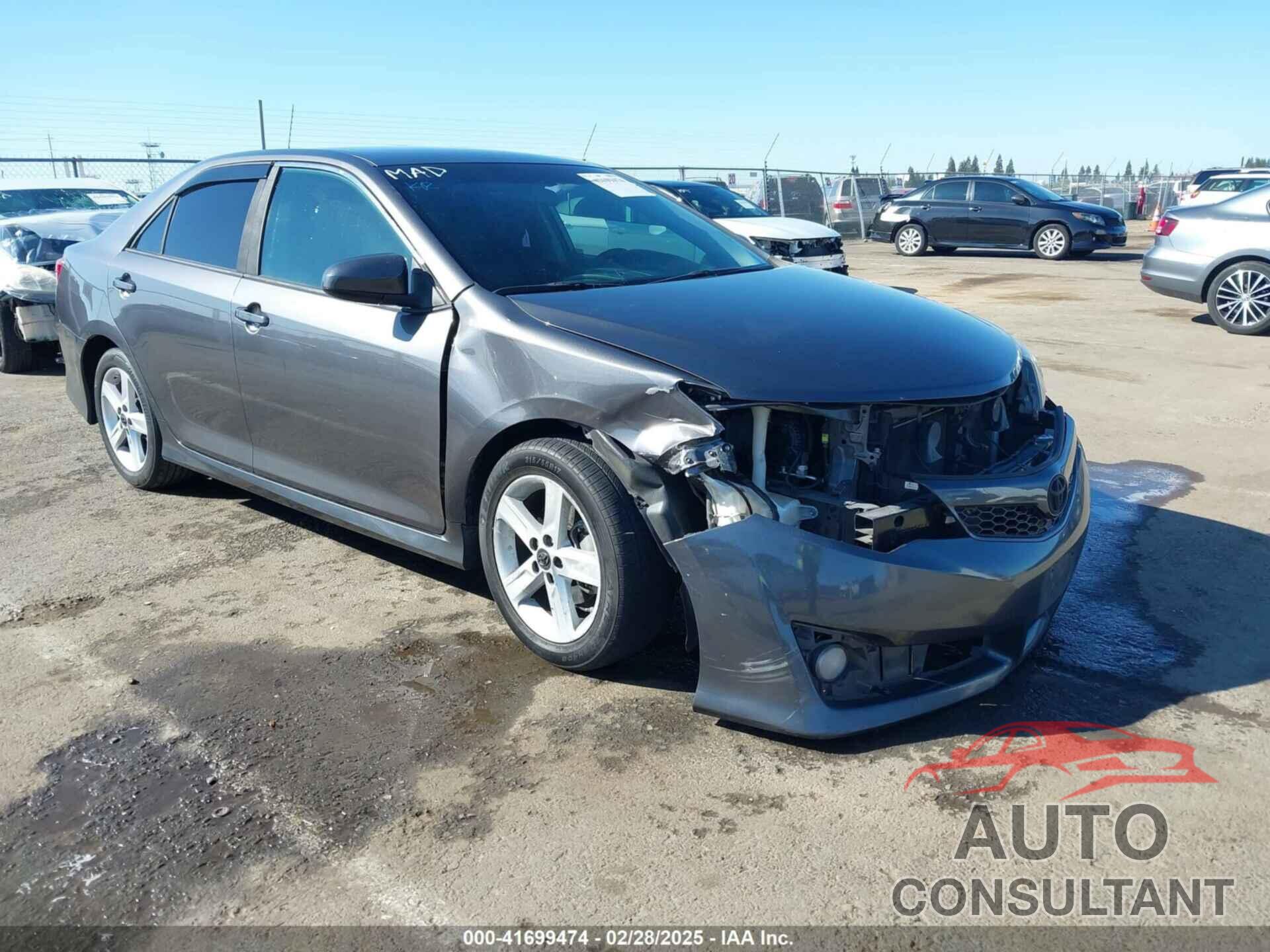 TOYOTA CAMRY 2013 - 4T1BF1FK2DU204556