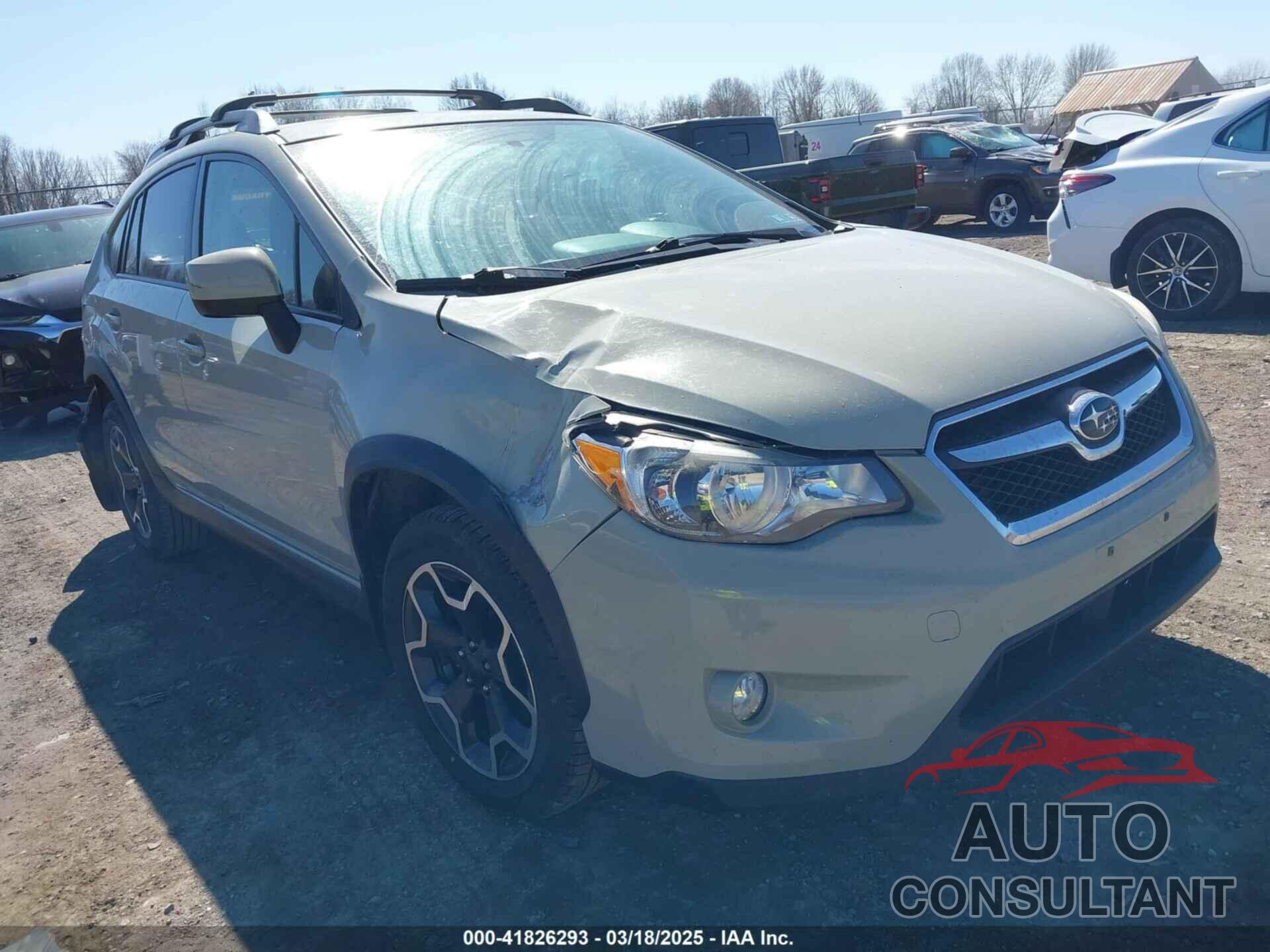 SUBARU XV CROSSTREK 2014 - JF2GPAKC2E8289142