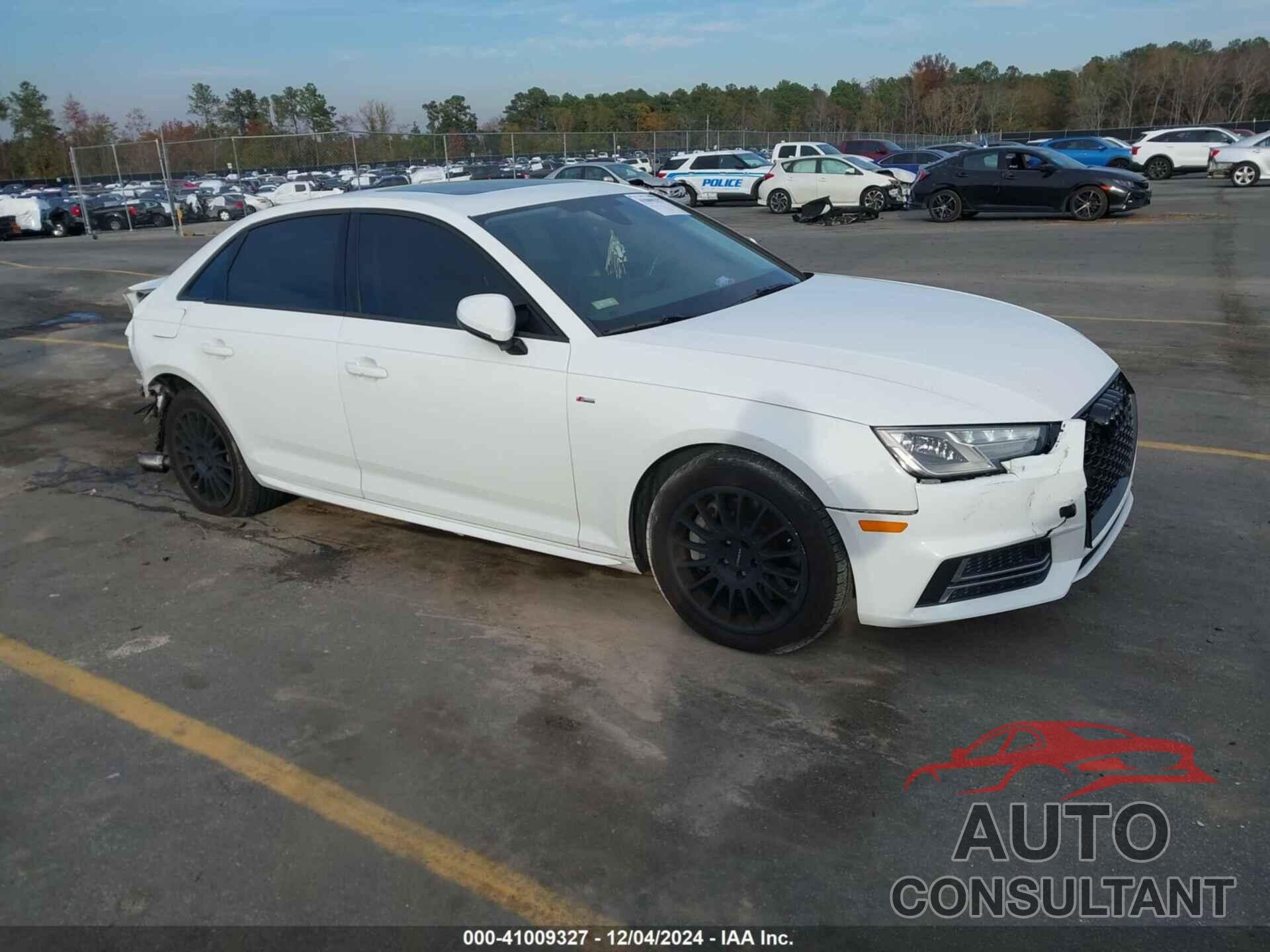 AUDI A4 2018 - WAUDNAF49JA151740