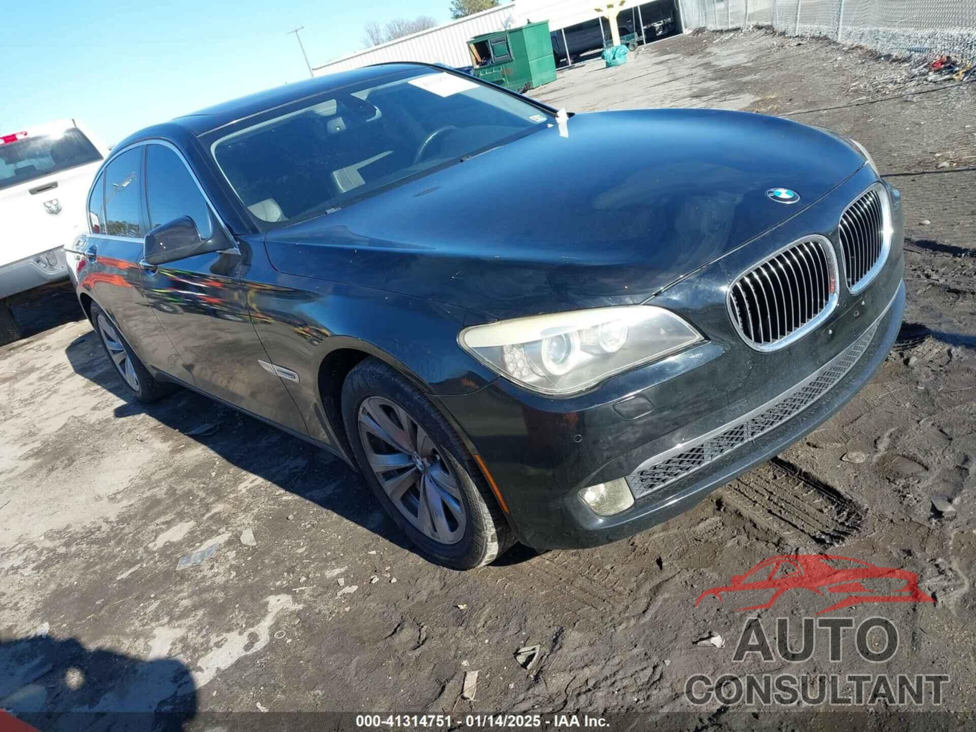 BMW 740I 2011 - WBAKA4C58BC392020