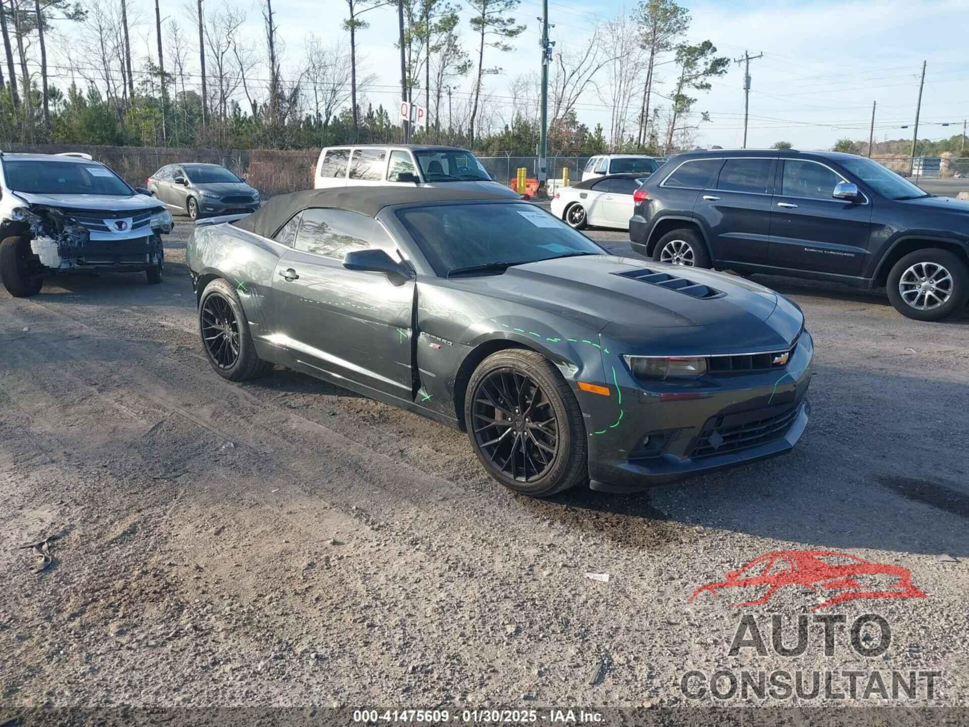 CHEVROLET CAMARO 2015 - 2G1FK3DJ7F9187625