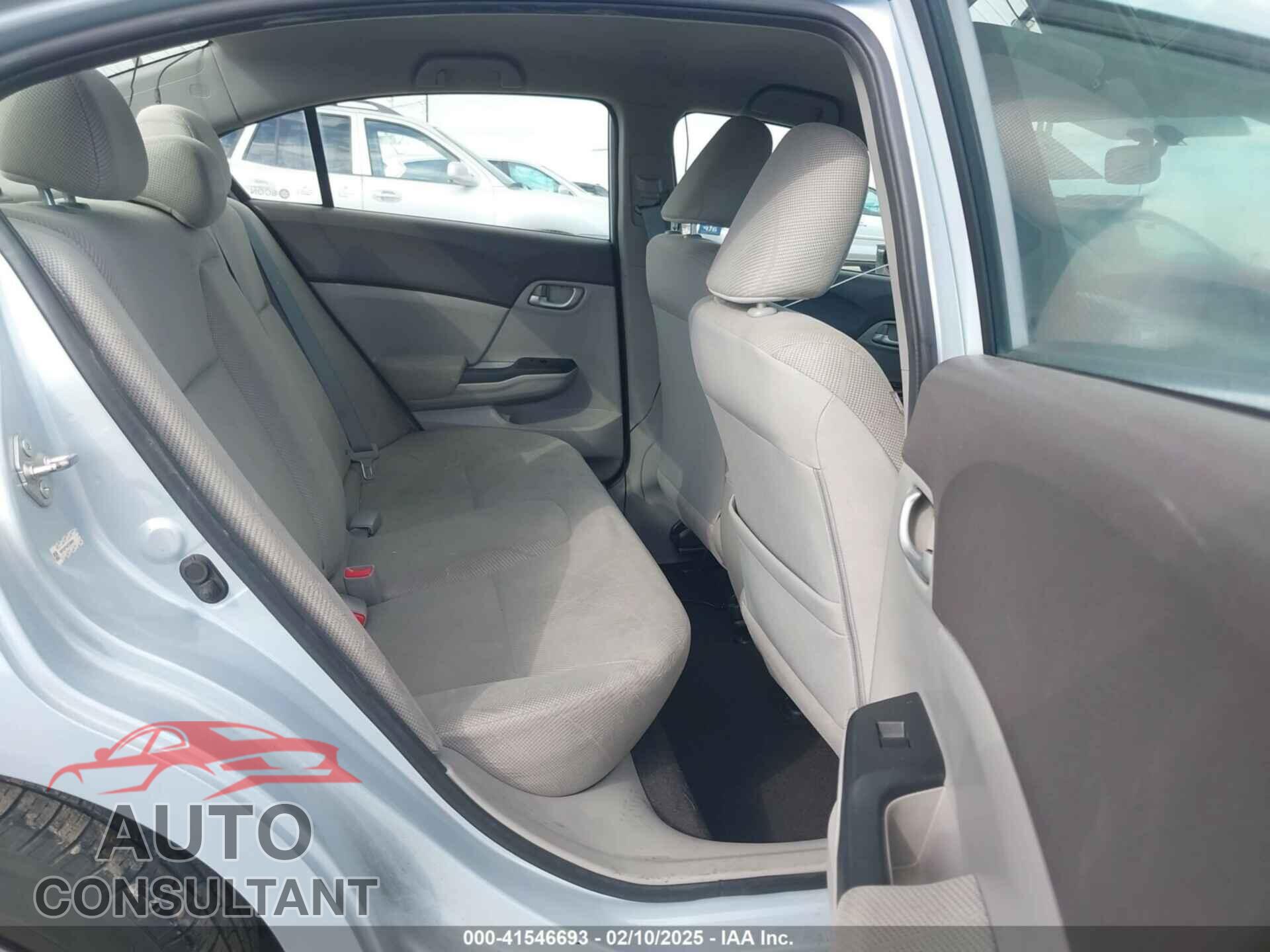 HONDA CIVIC 2012 - 19XFB2F54CE309906