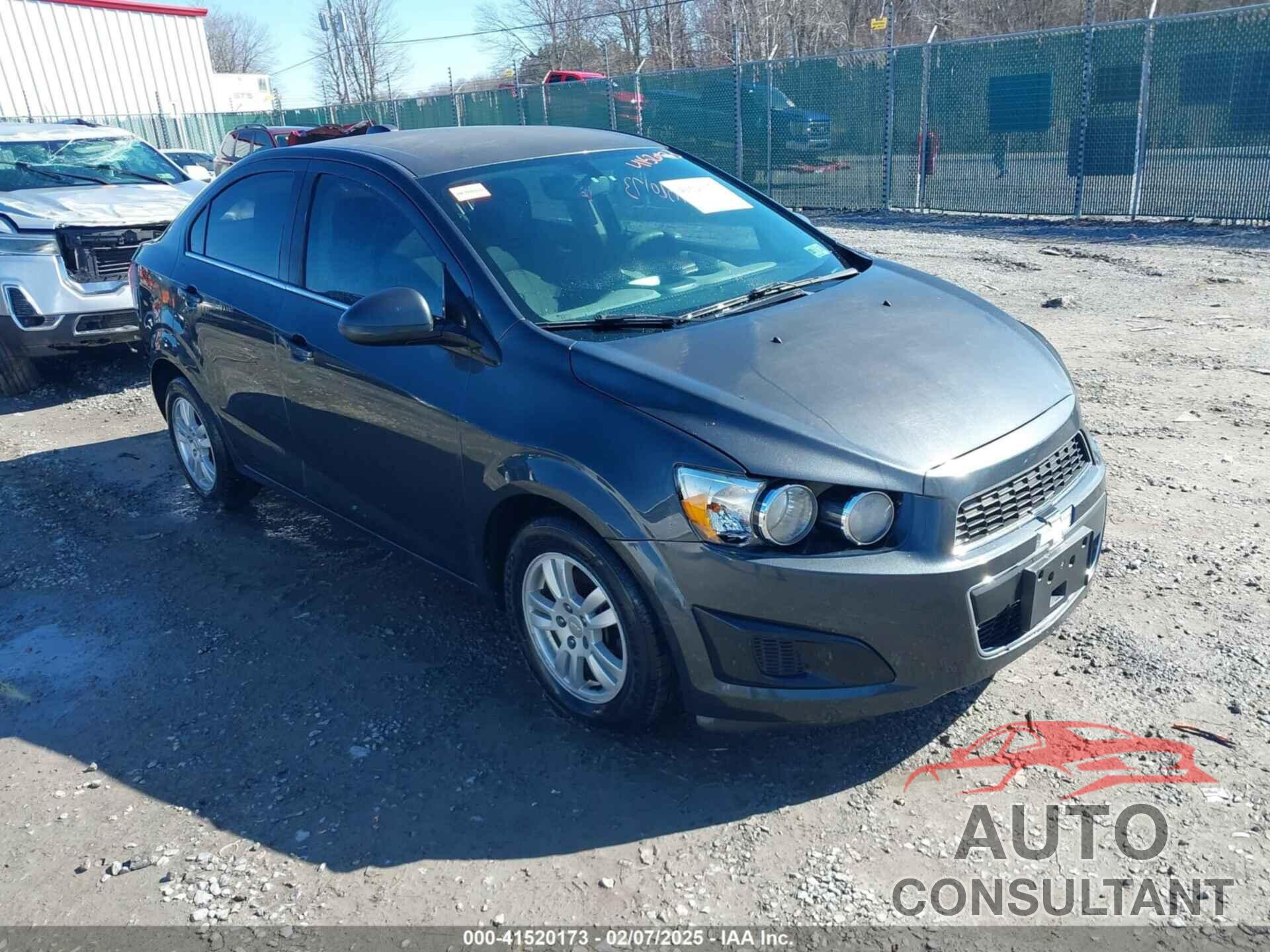 CHEVROLET SONIC 2016 - 1G1JC5SHXG4141844