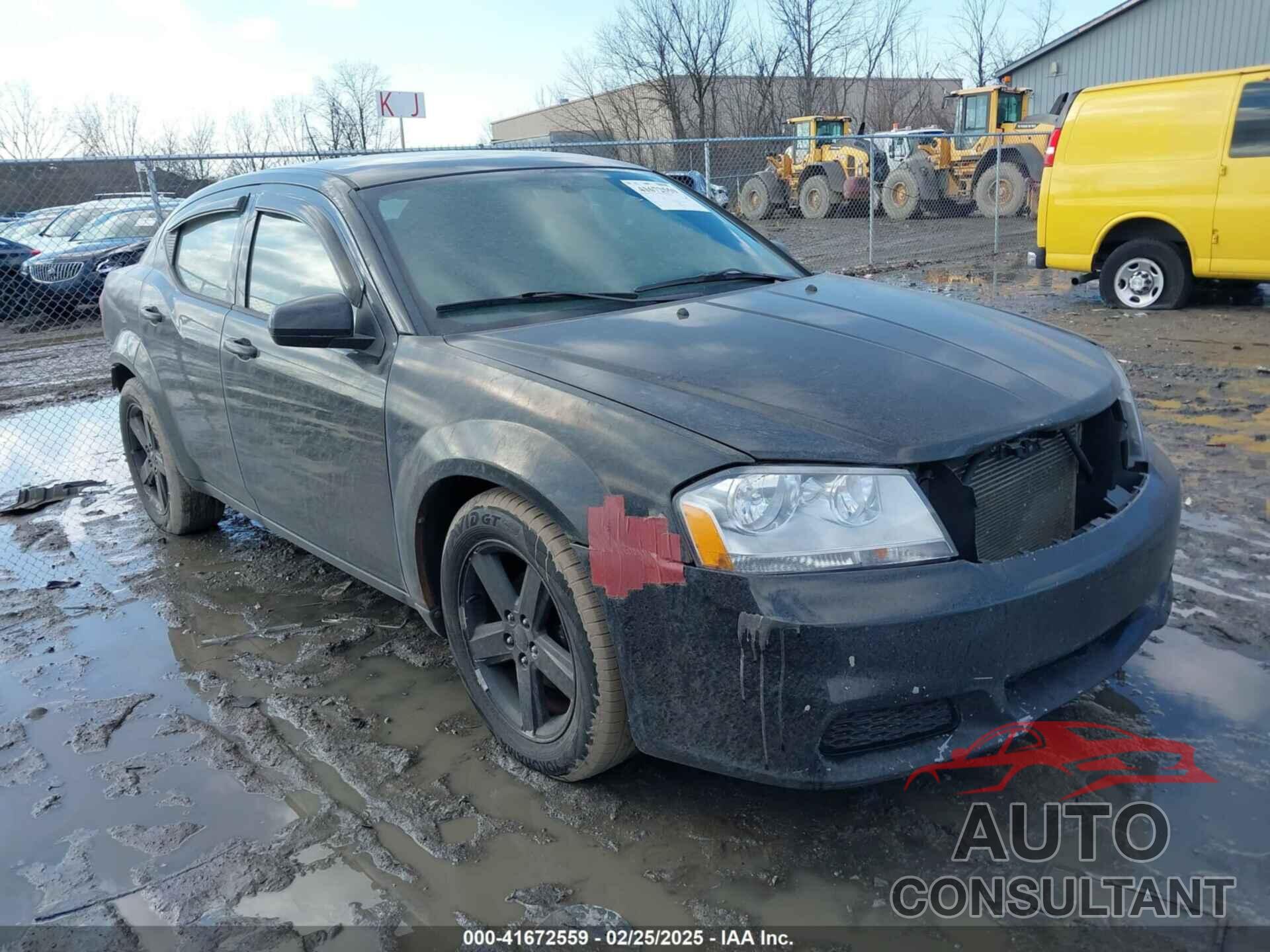 DODGE AVENGER 2012 - 1C3CDZCB0CN147532