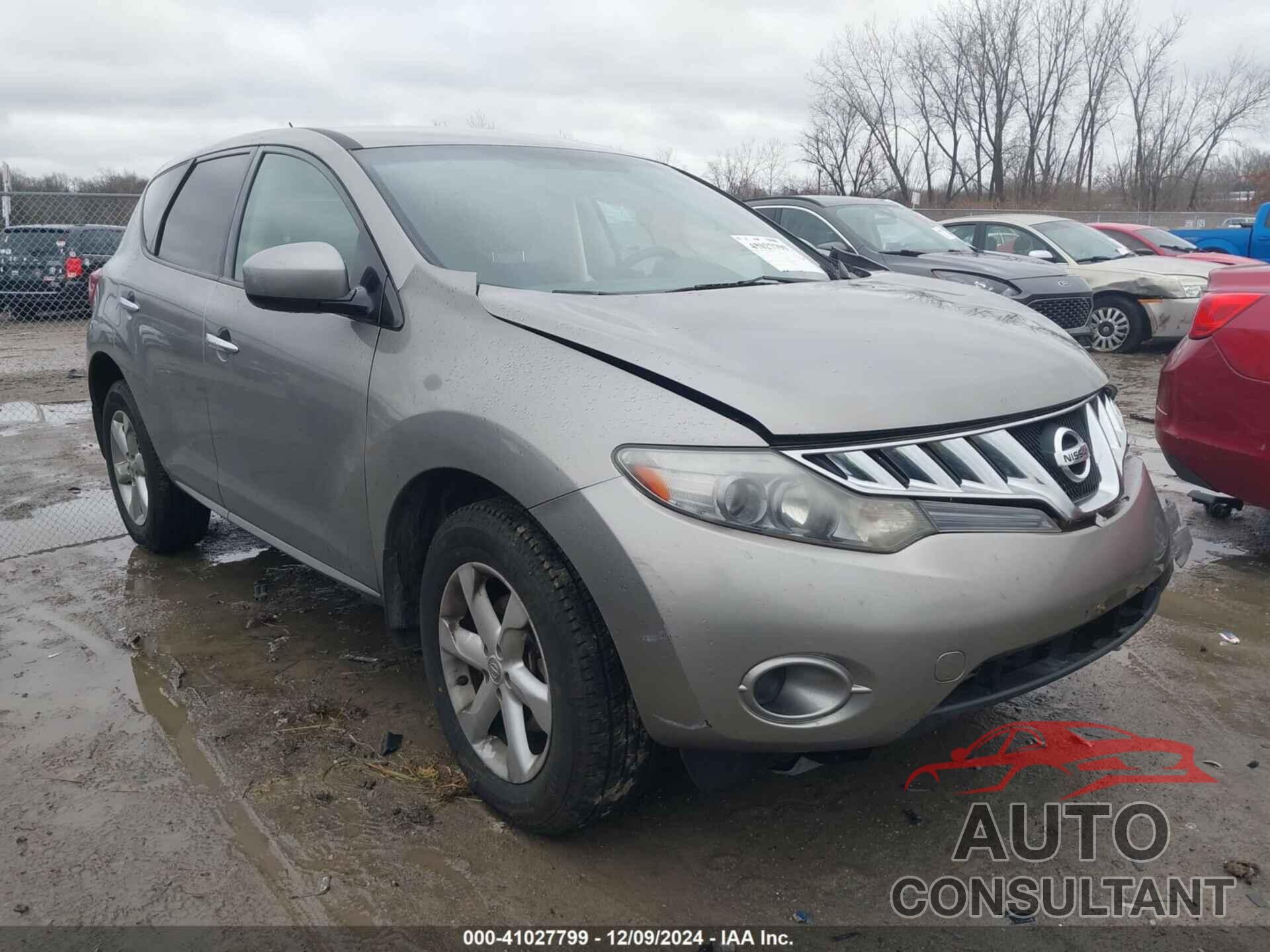 NISSAN MURANO 2010 - JN8AZ1MW6AW122427