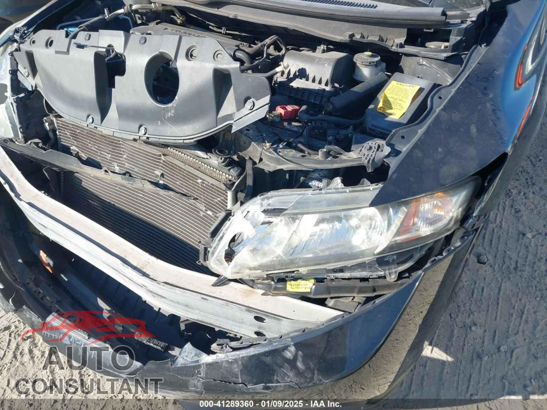 HONDA CIVIC 2013 - 19XFB2F86DE236548