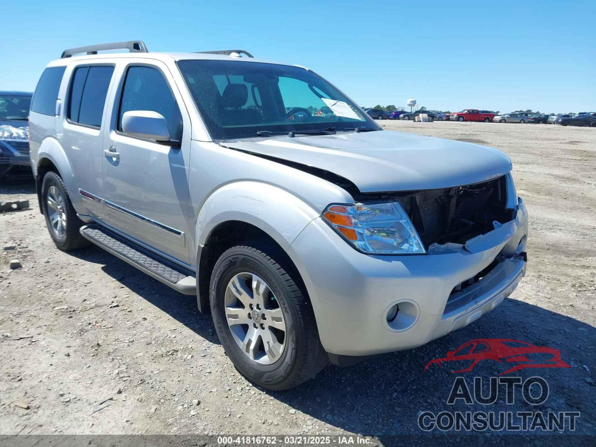 NISSAN PATHFINDER 2012 - 5N1AR1NBXCC623537