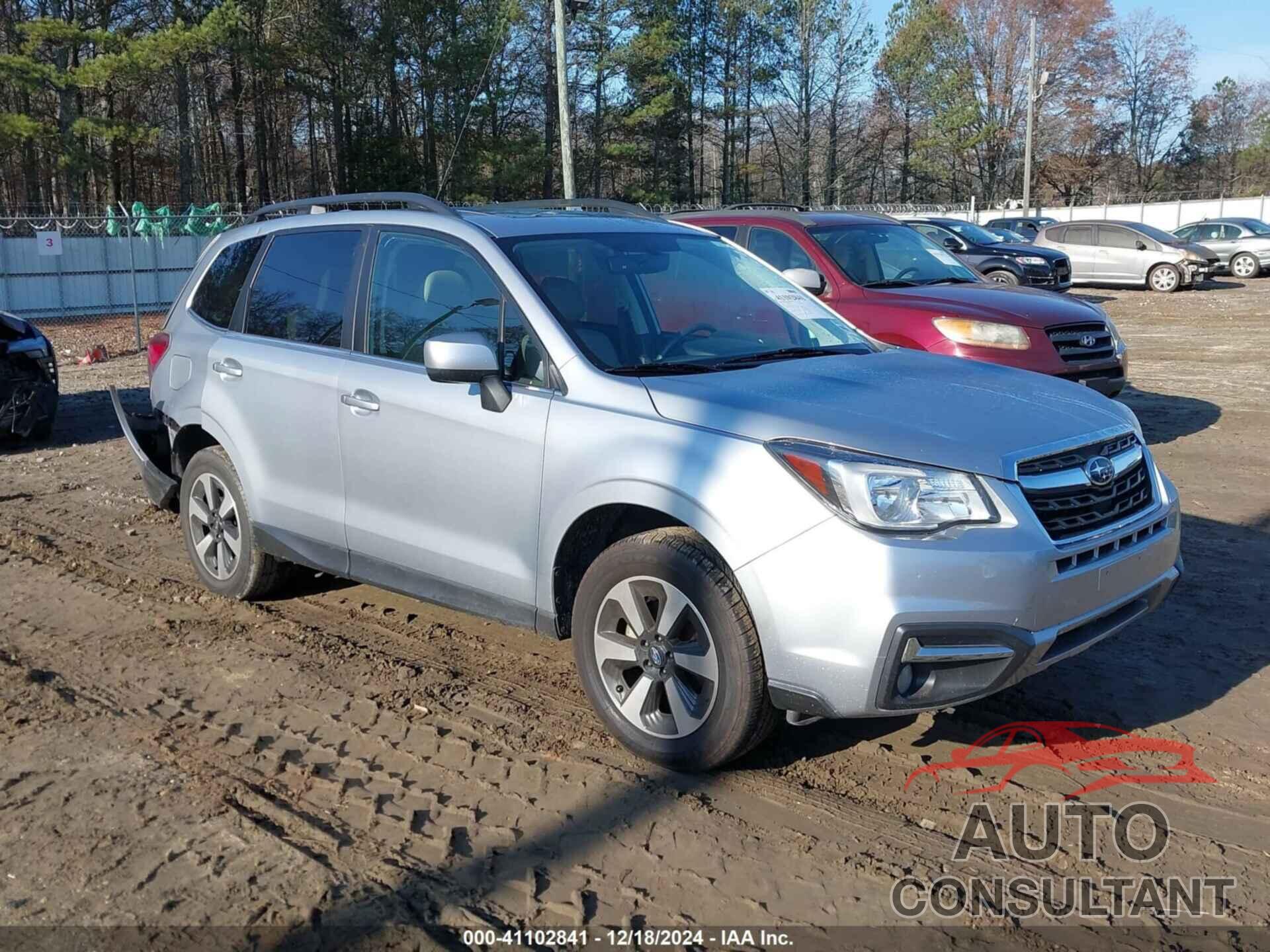 SUBARU FORESTER 2018 - JF2SJAJCXJH496174