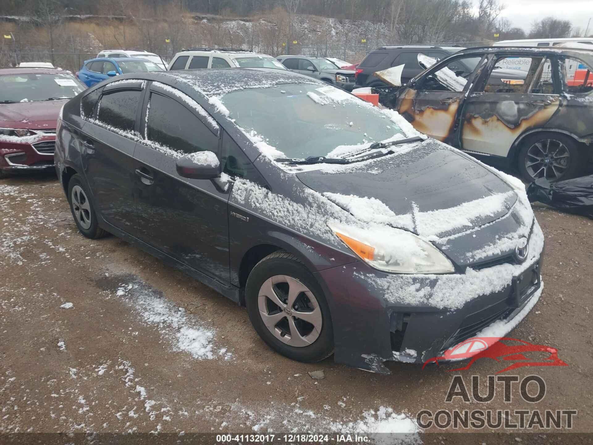 TOYOTA PRIUS 2012 - JTDKN3DU6C1557874