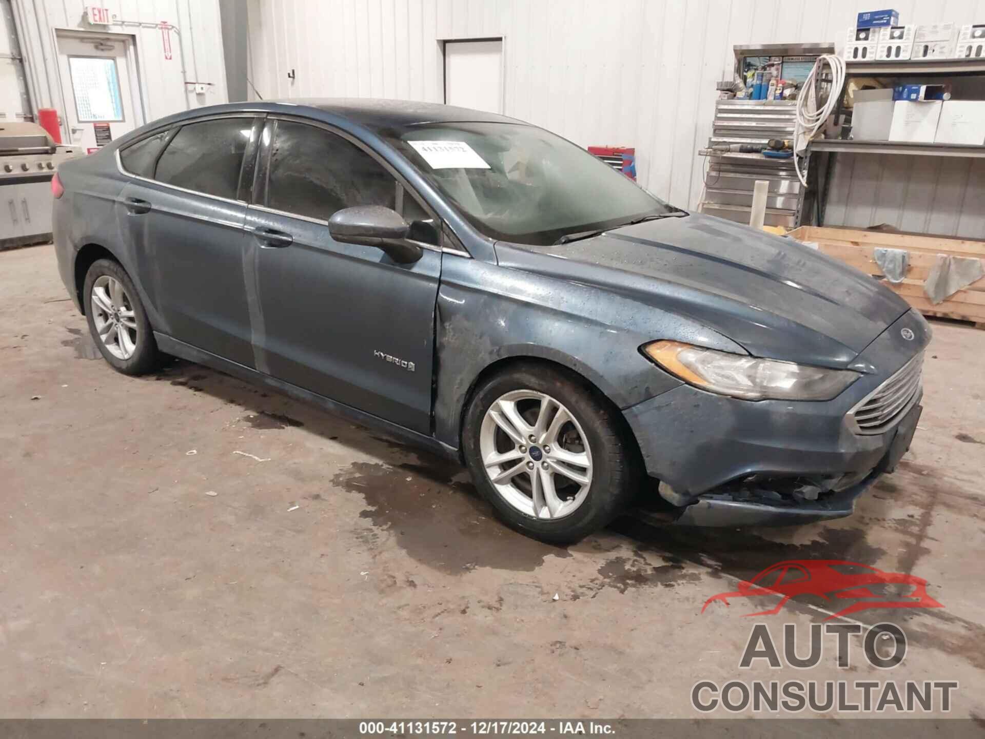 FORD FUSION HYBRID 2018 - 3FA6P0LU7JR147556