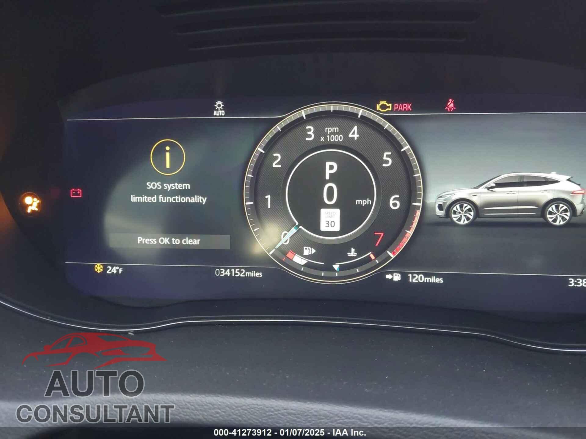JAGUAR E-PACE 2021 - SADFP2FX8M1019678
