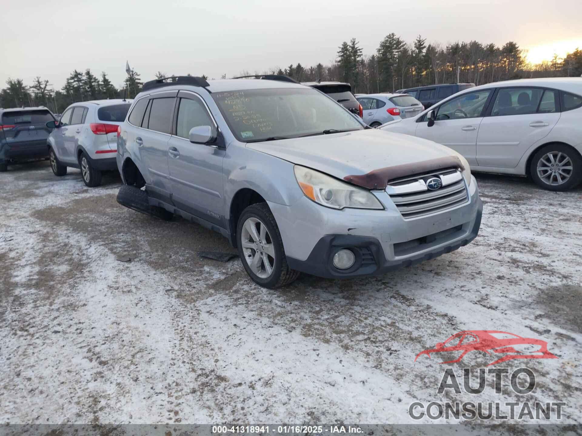 SUBARU OUTBACK 2013 - 4S4BRBCC6D3242890