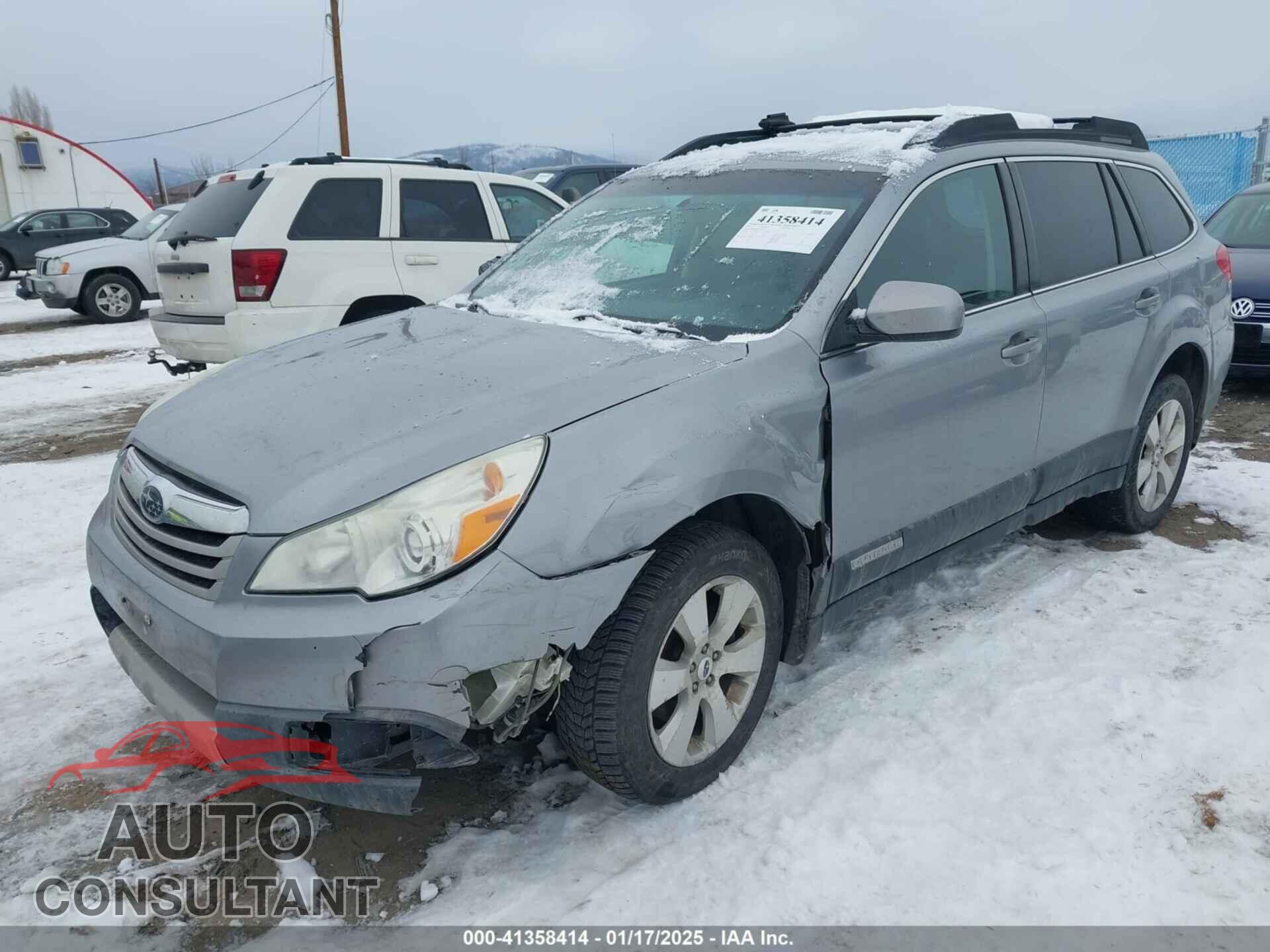 SUBARU OUTBACK 2011 - 4S4BRDJC8B2424463