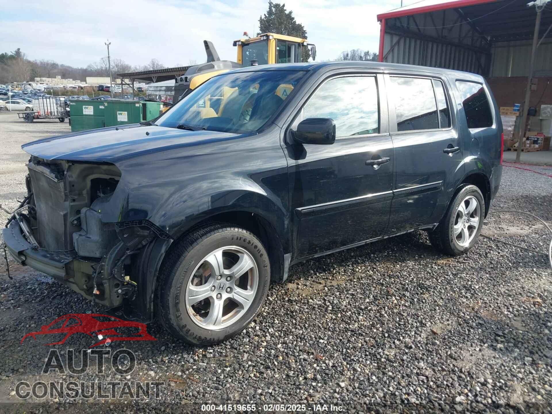 HONDA PILOT 2012 - 5FNYF4H79CB027133
