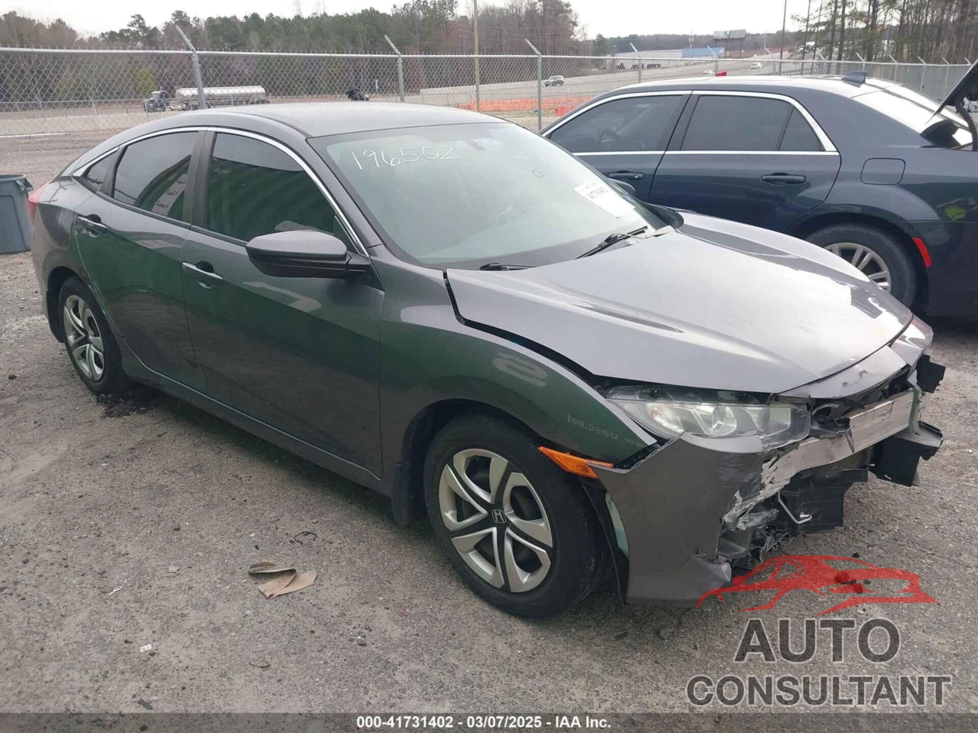 HONDA CIVIC 2018 - 19XFC2F51JE019861