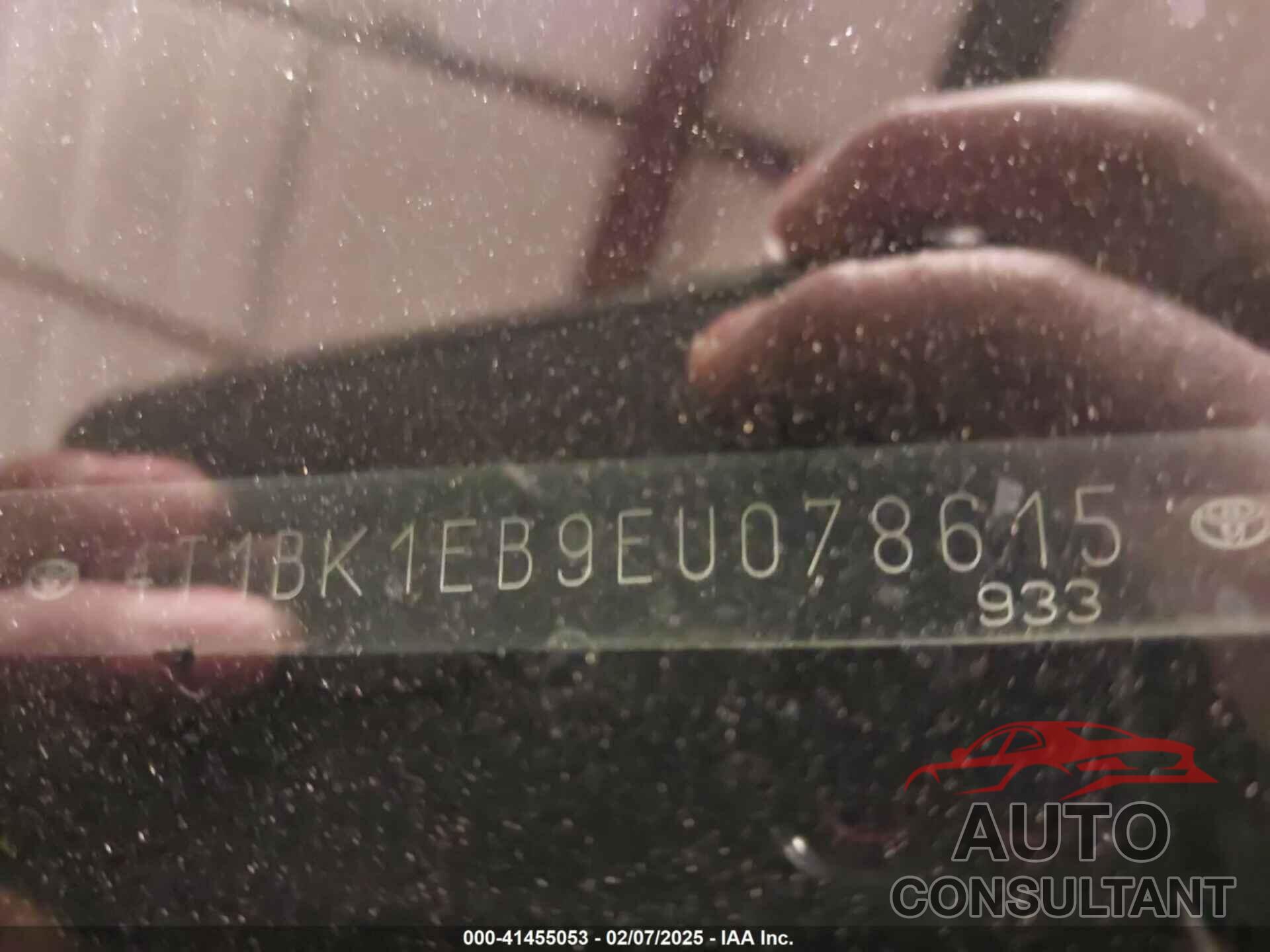 TOYOTA AVALON 2014 - 4T1BK1EB9EU078615