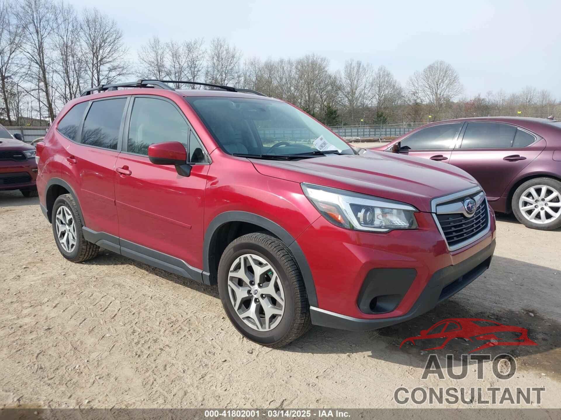 SUBARU FORESTER 2019 - JF2SKAECXKH483661