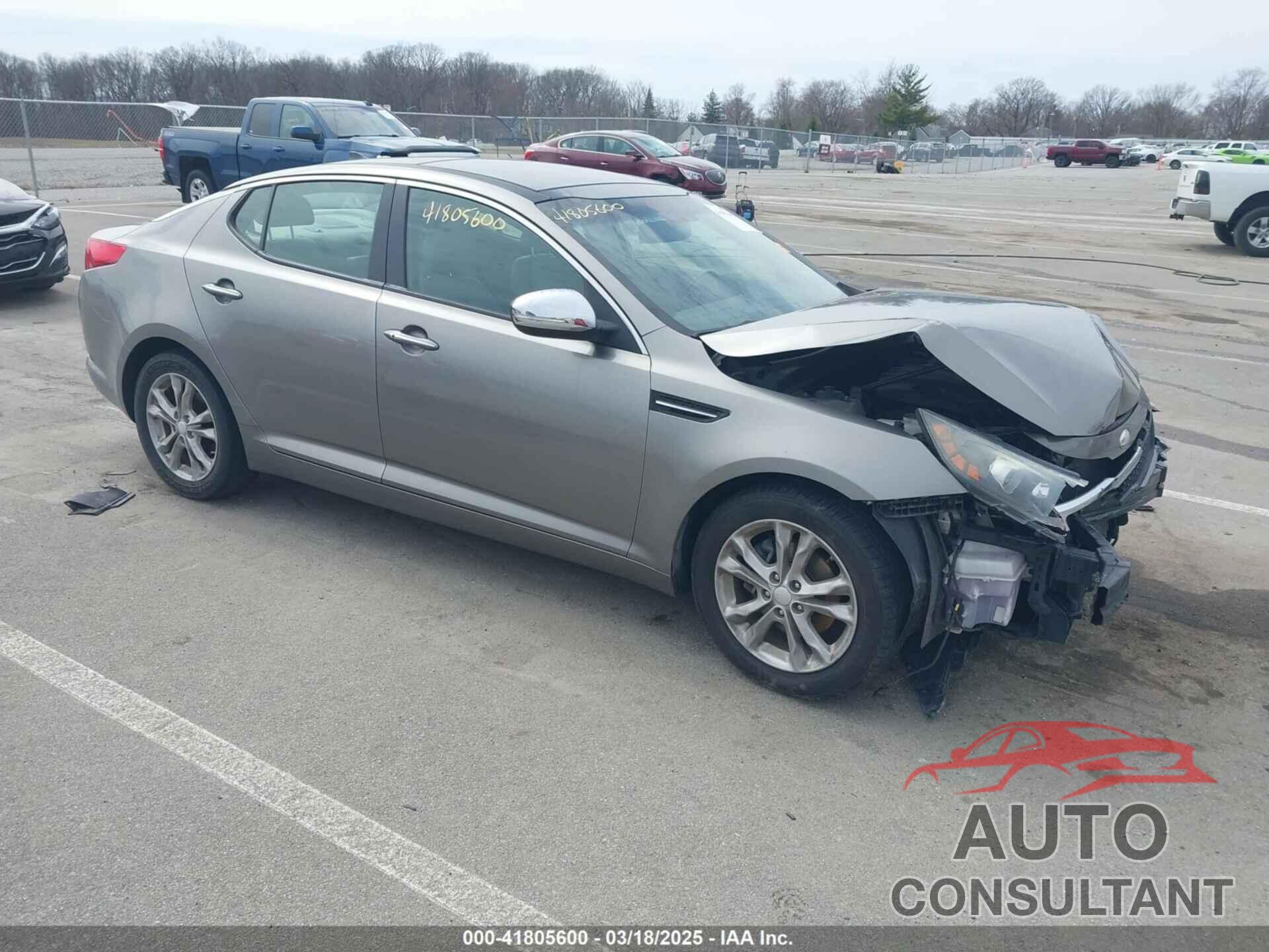 KIA OPTIMA 2013 - 5XXGN4A72DG100186