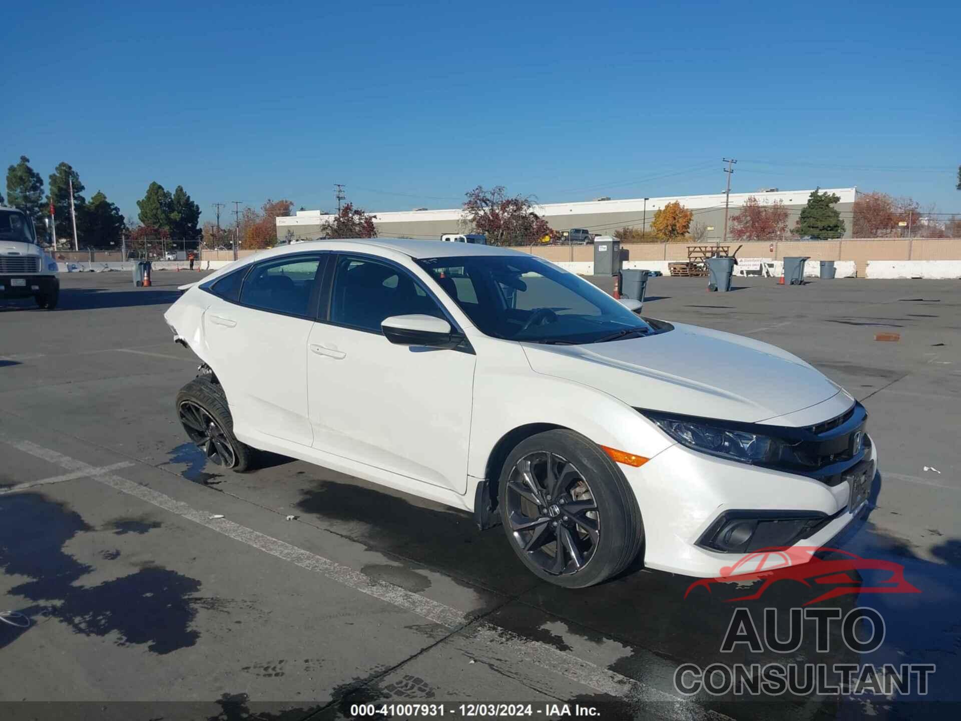 HONDA CIVIC 2020 - 19XFC2F87LE207569