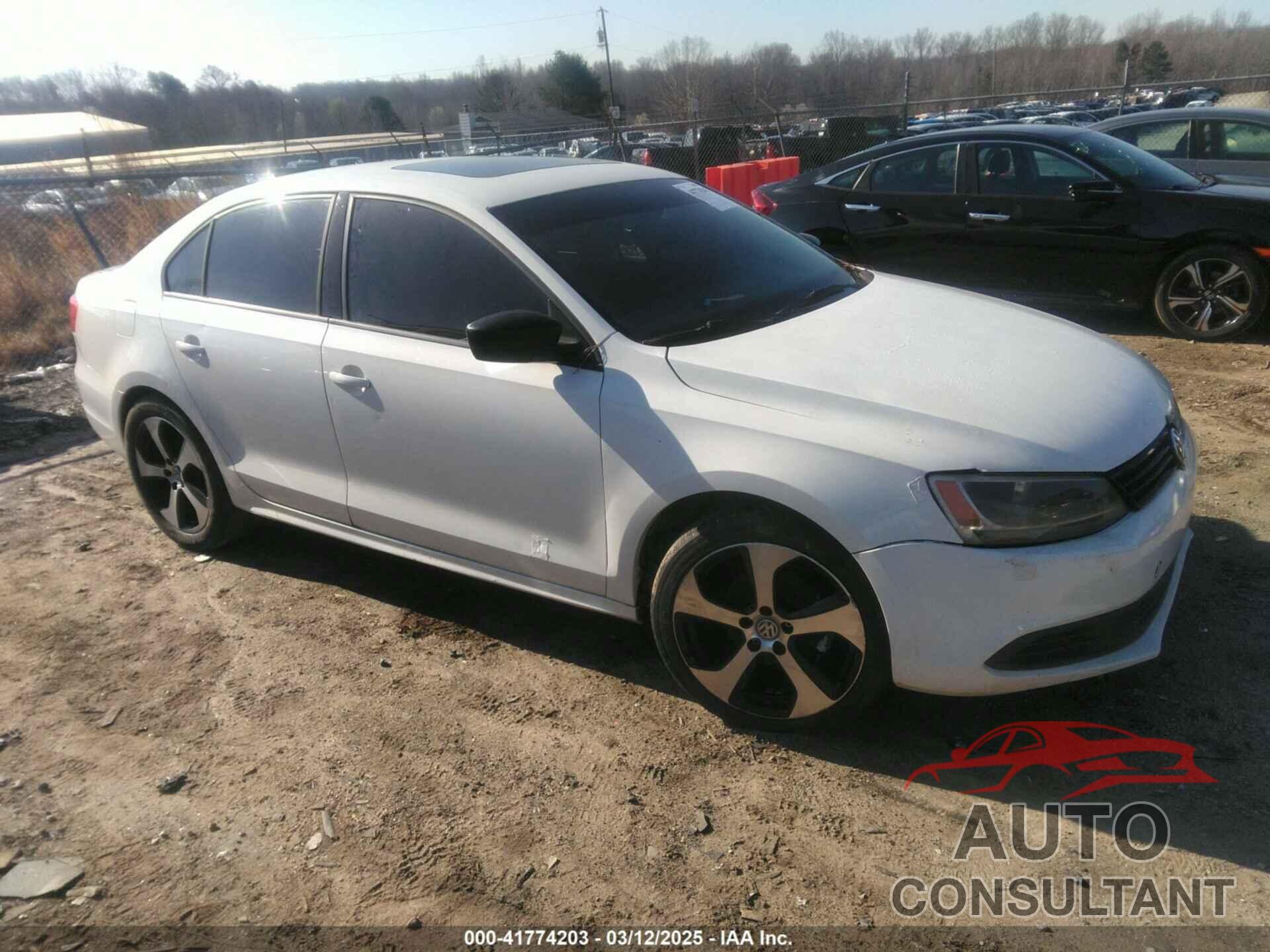 VOLKSWAGEN JETTA 2012 - 3VW2K7AJXCM472904