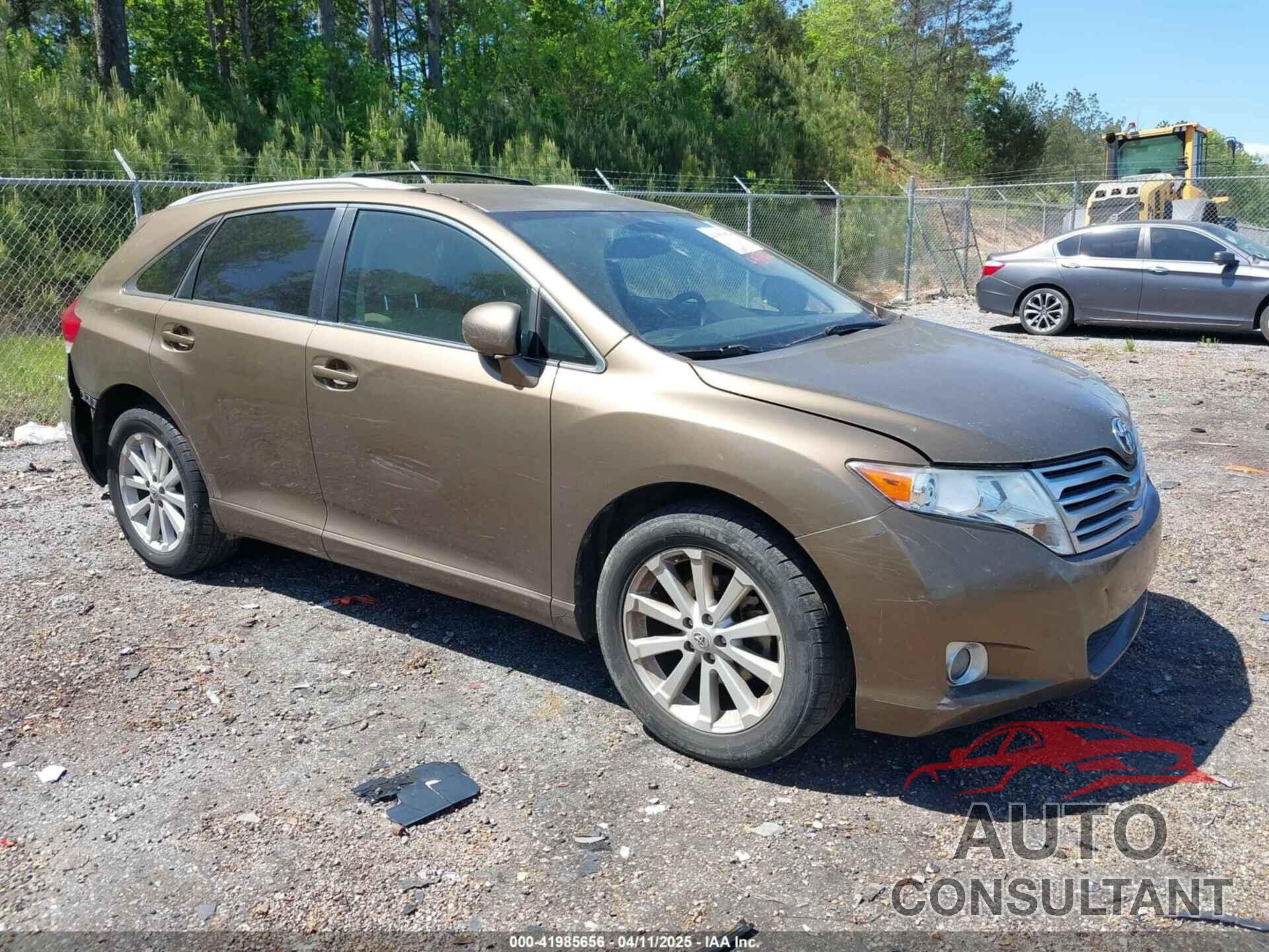 TOYOTA VENZA 2009 - 4T3ZE11A19U005285