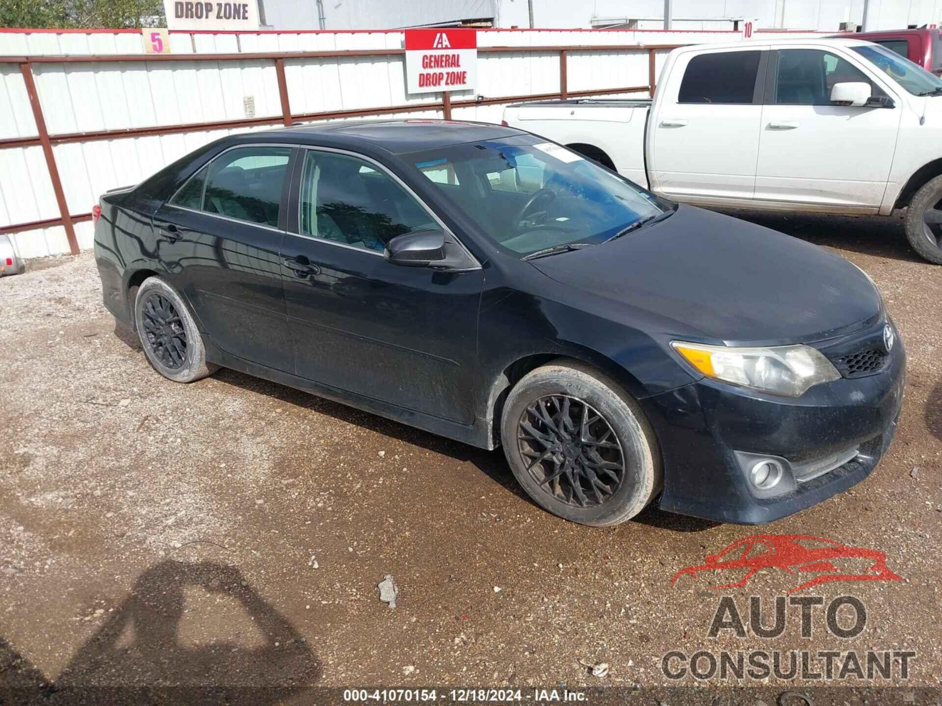 TOYOTA CAMRY 2012 - 4T1BF1FK3CU172490
