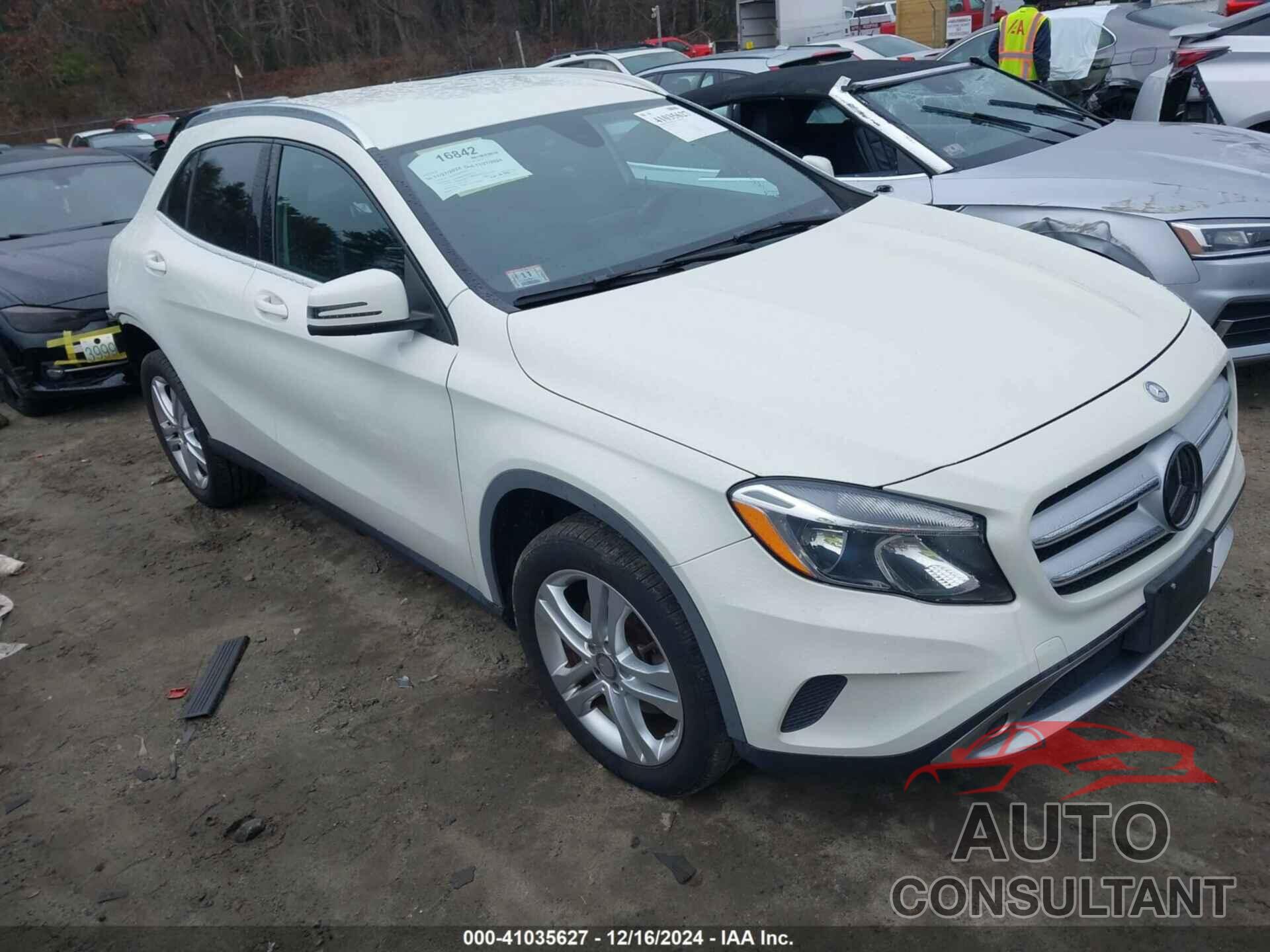 MERCEDES-BENZ GLA 250 2017 - WDCTG4GB4HJ282067