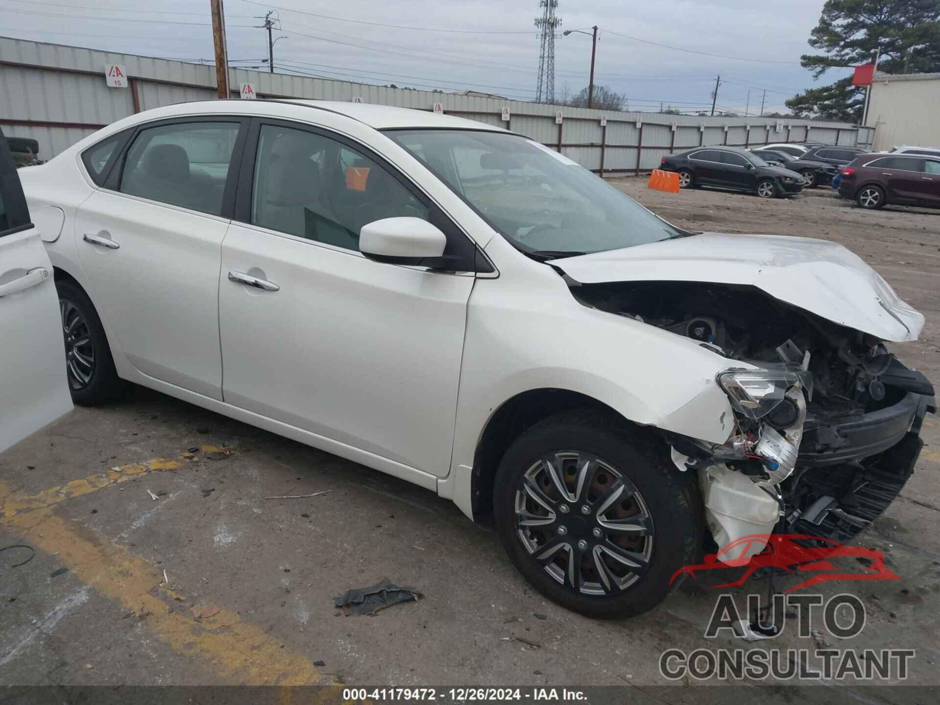 NISSAN SENTRA 2013 - 3N1AB7APXDL770690