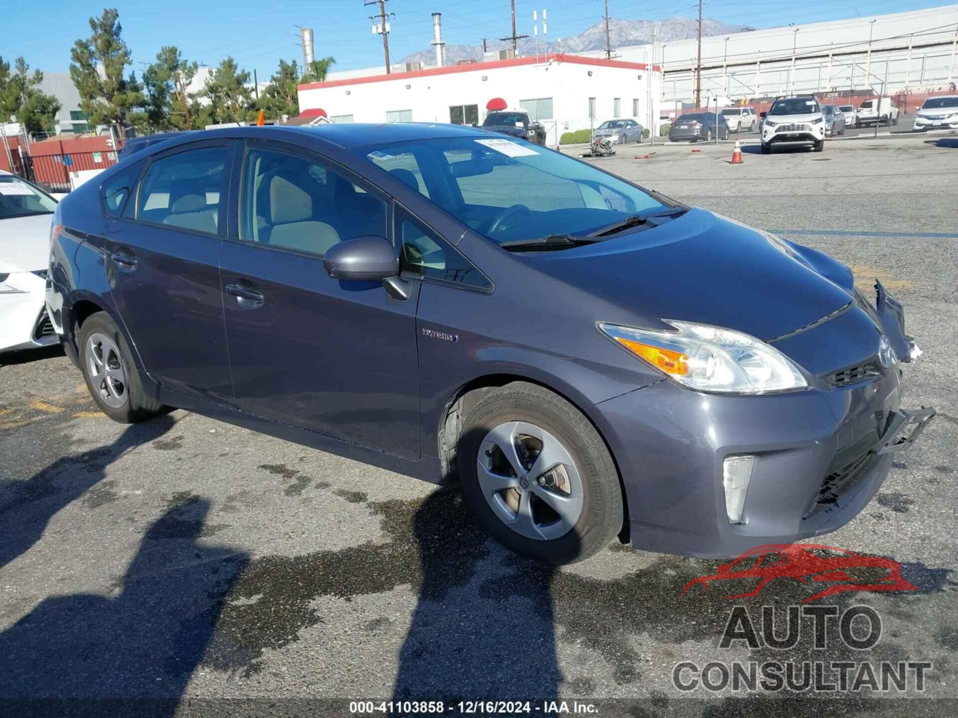 TOYOTA PRIUS 2015 - JTDKN3DU2F0468099